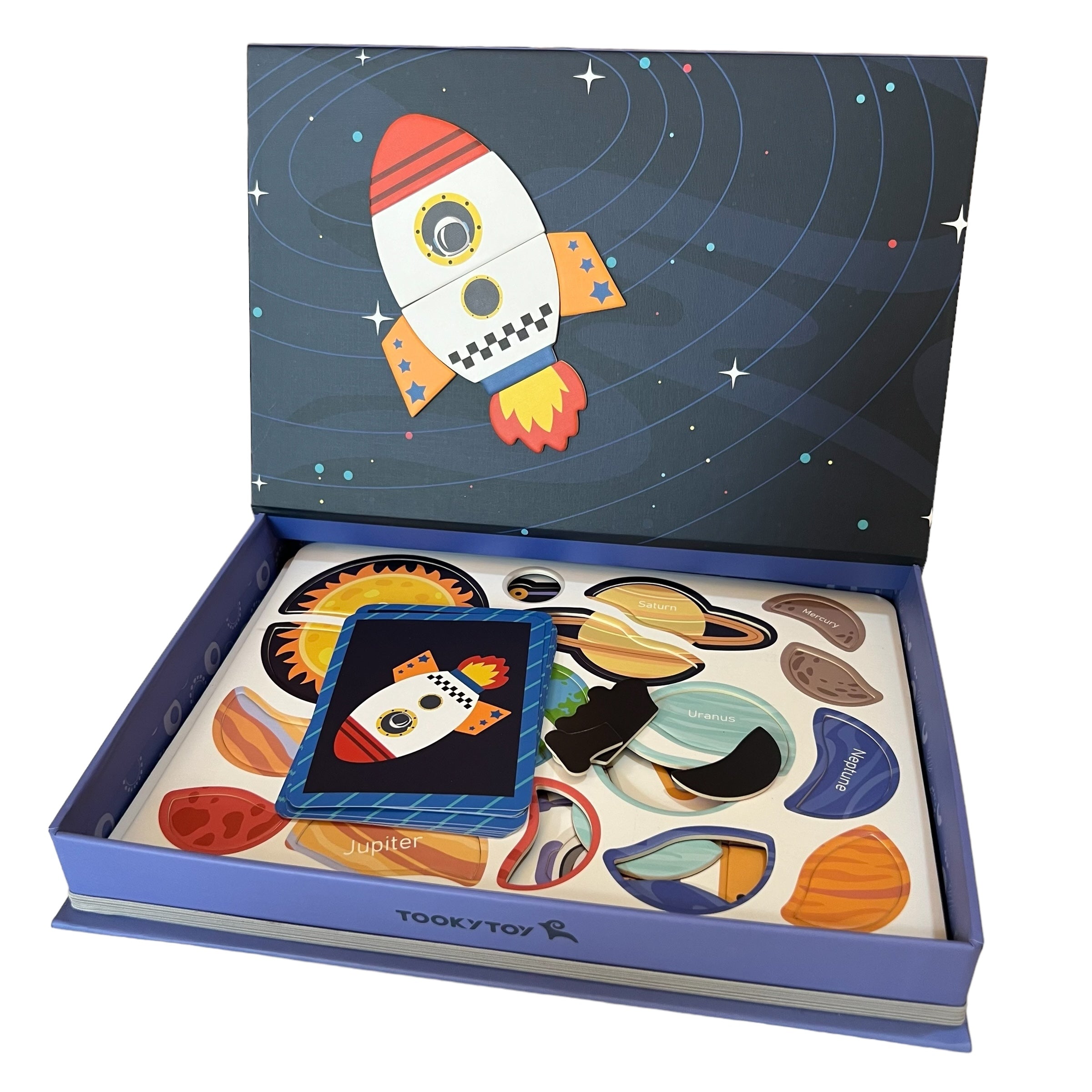 CAJA DE AVENTURA ESPACIAL MAGNÉTICO - MAGNETIC BOX SPACE - TOOKY TOY