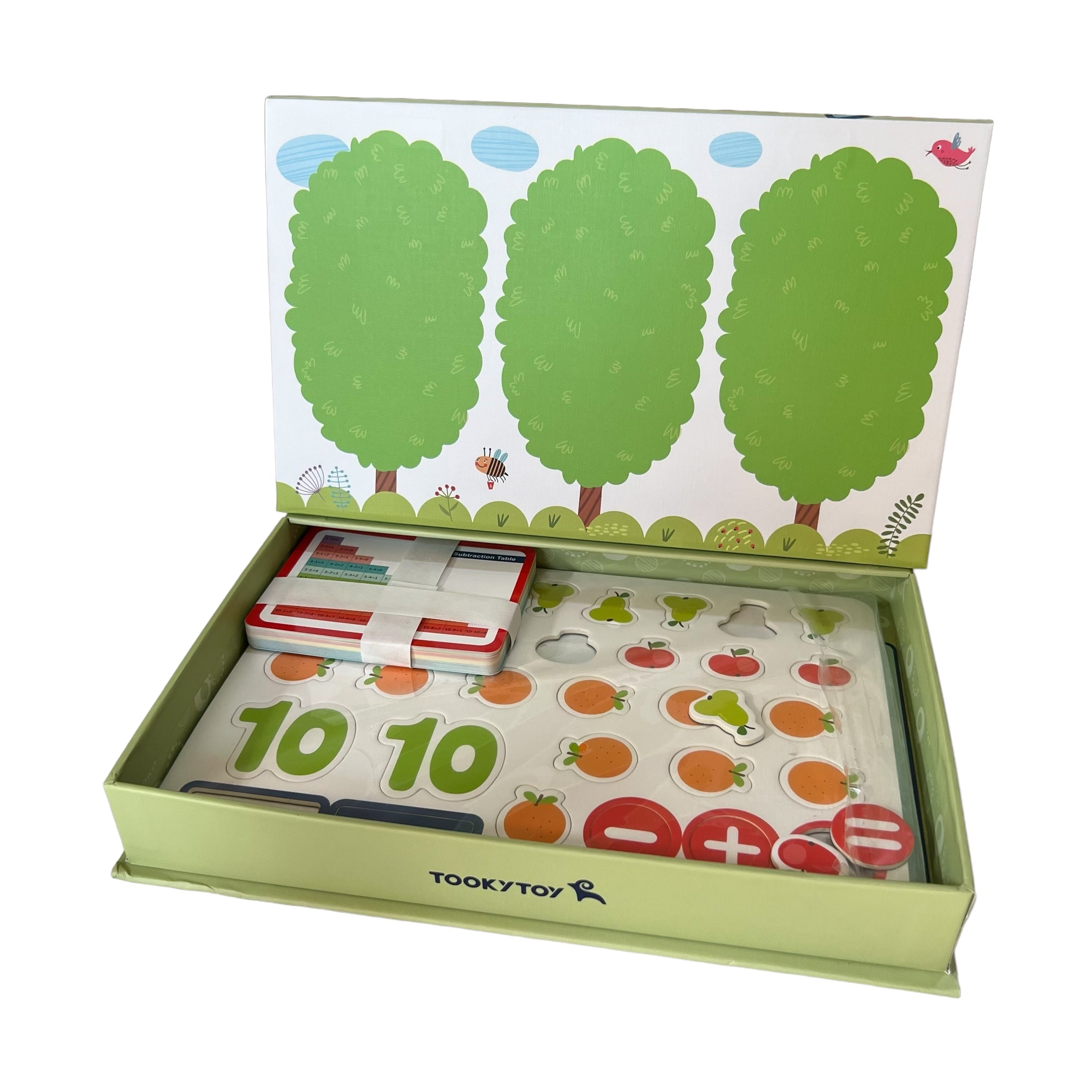 CAJA DE MATEMÁTICAS MAGNÉTICA - MAGNETIC BOX MATHS - TOOKY TOY