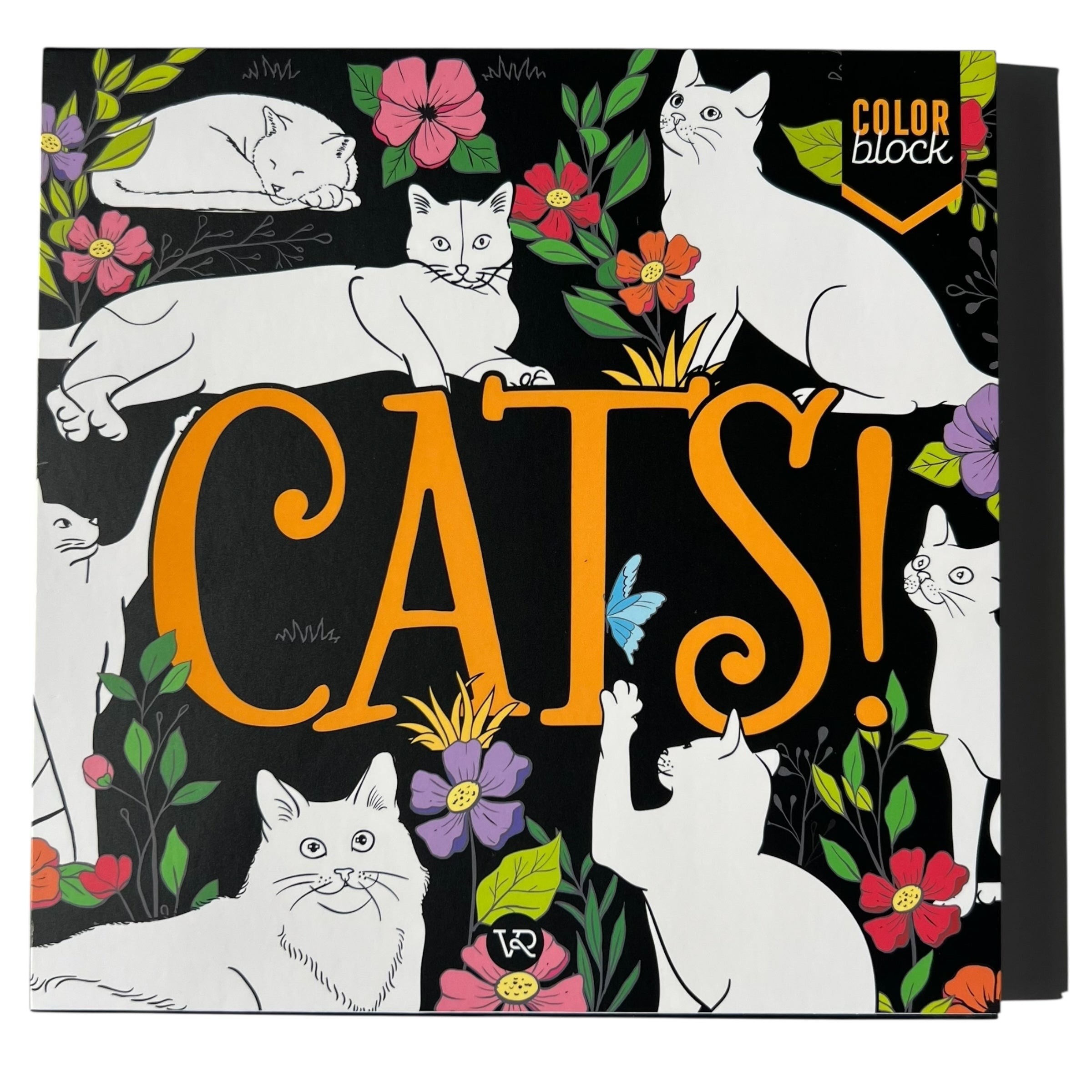 Block para colorear - CATS