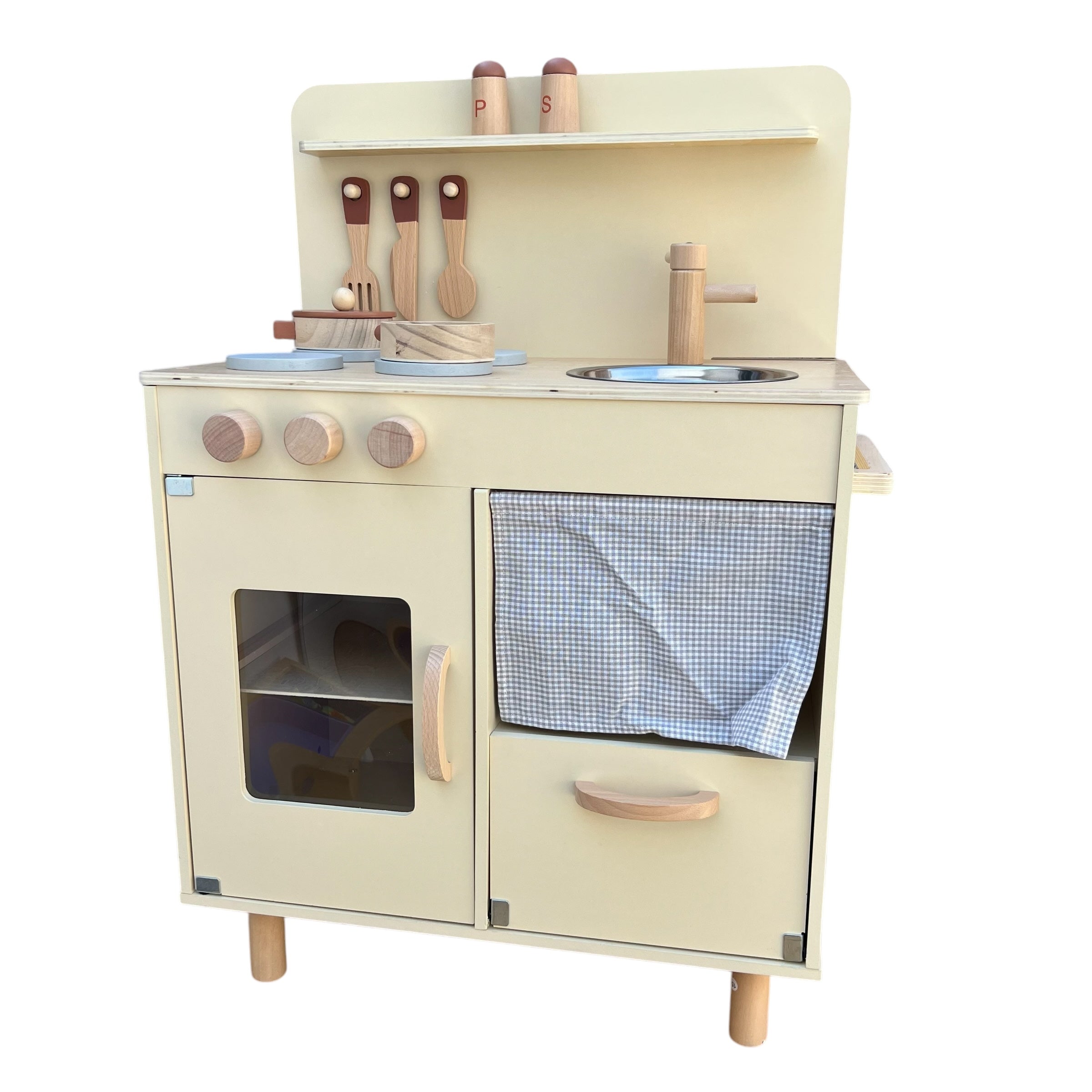 COCINA CLÁSICA BEIGE - TOOKY TOY