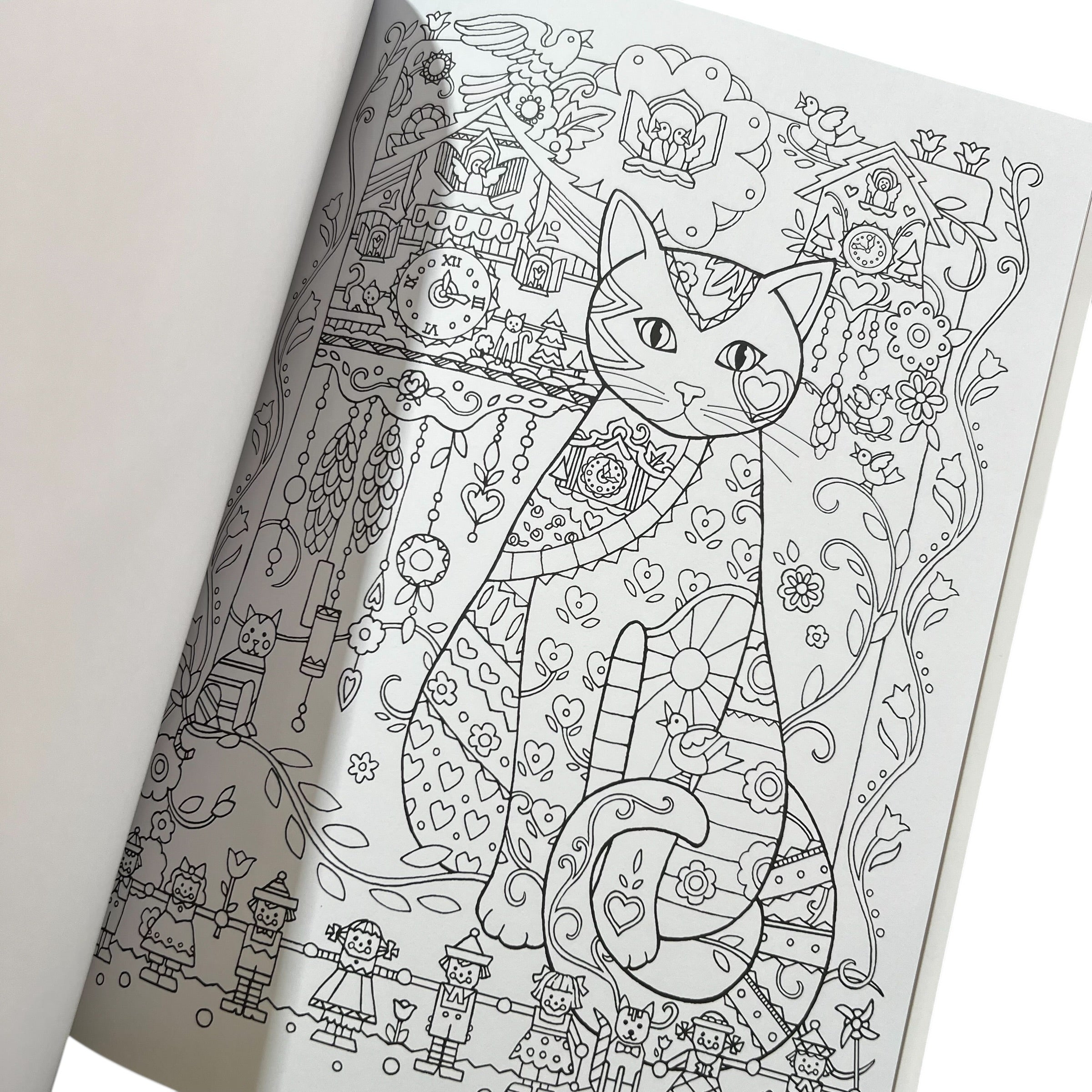 Arte para colorear - Gatos