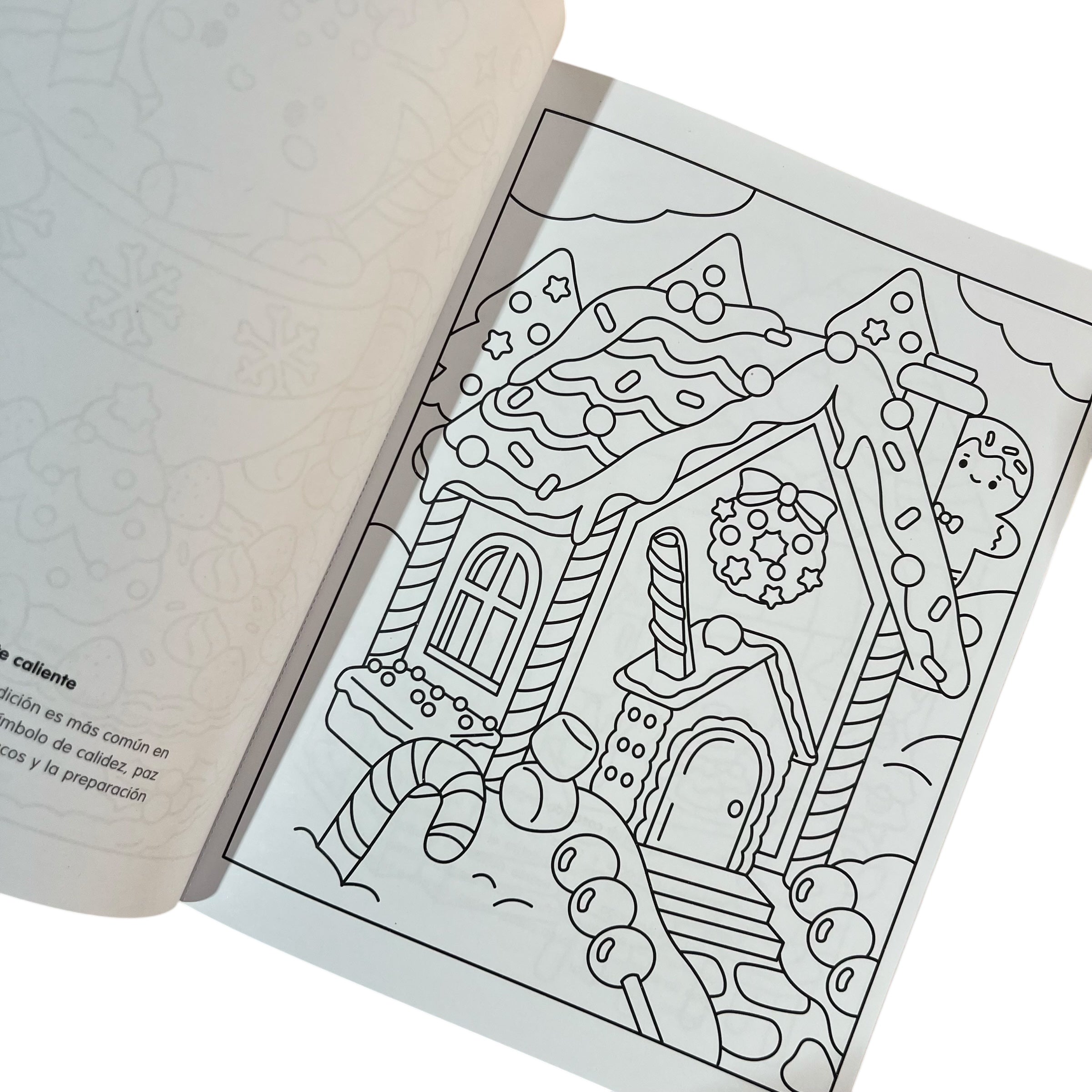 Libro para colorear - #Coloreanding Dulce navidad