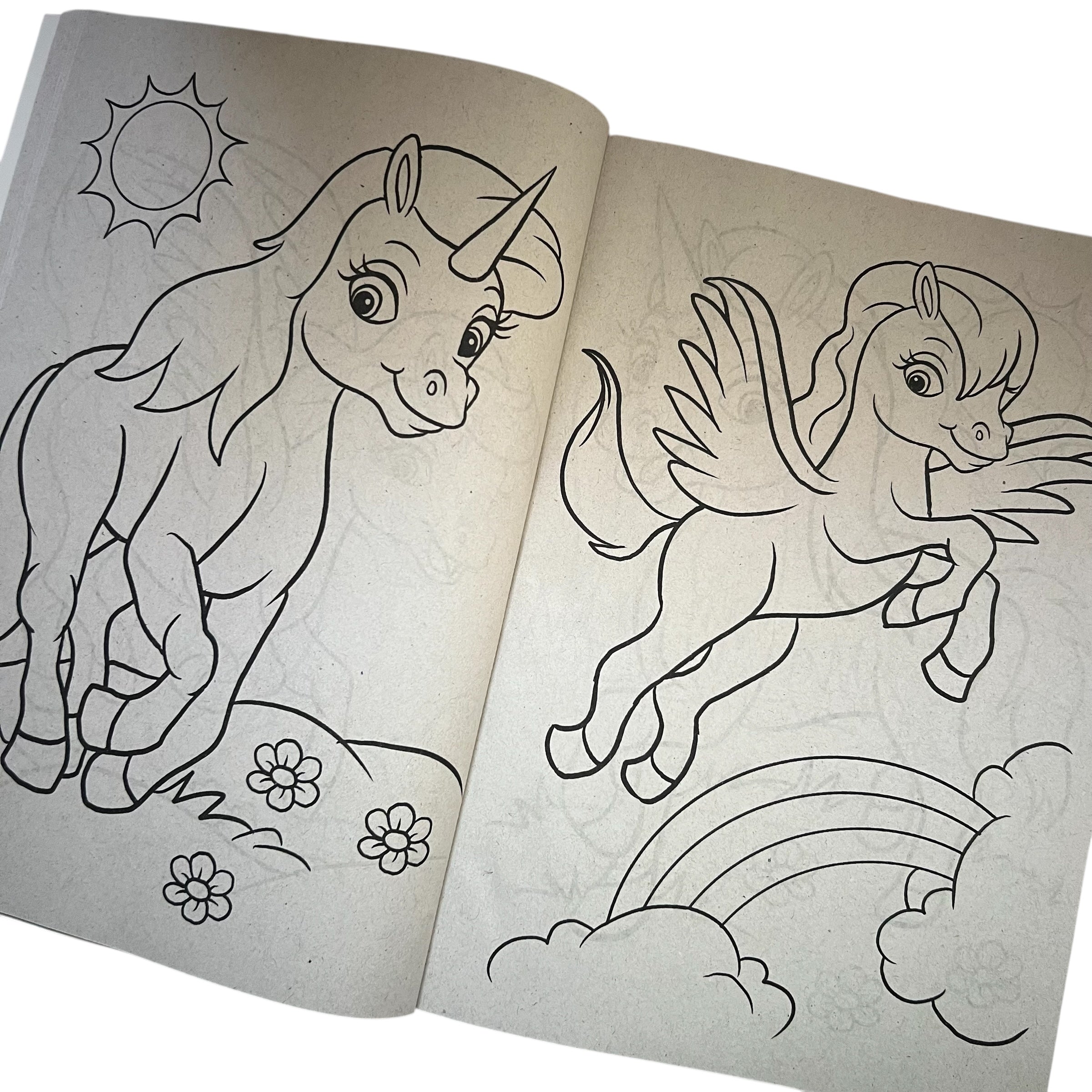 Libro para colorear Unicornios