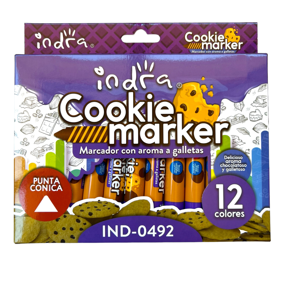 Marcadores Cookie Marker - Aroma de Galletas INDRA