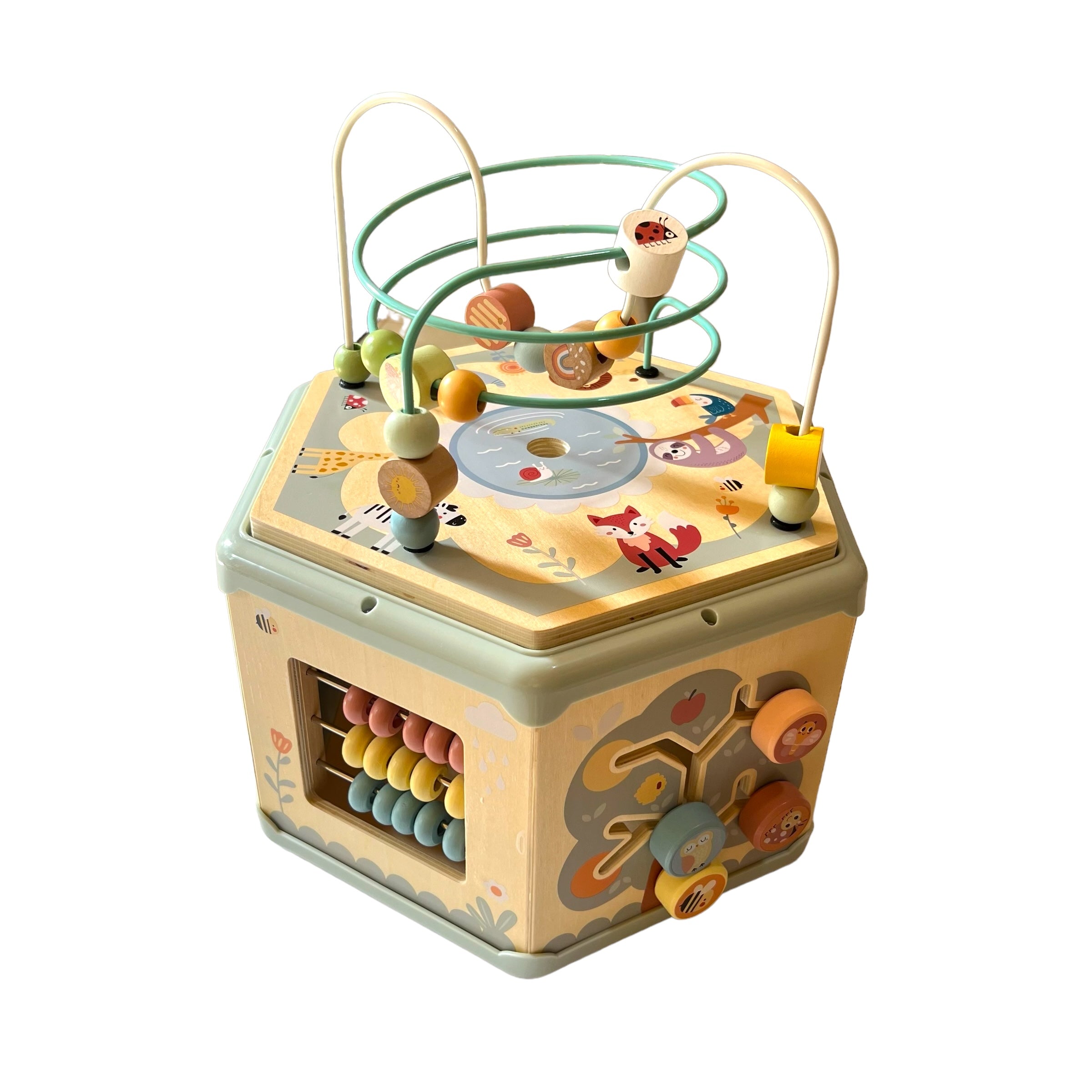 CUBO DE ACTIVIDADES 7 EN 1 - TOOKY TOY