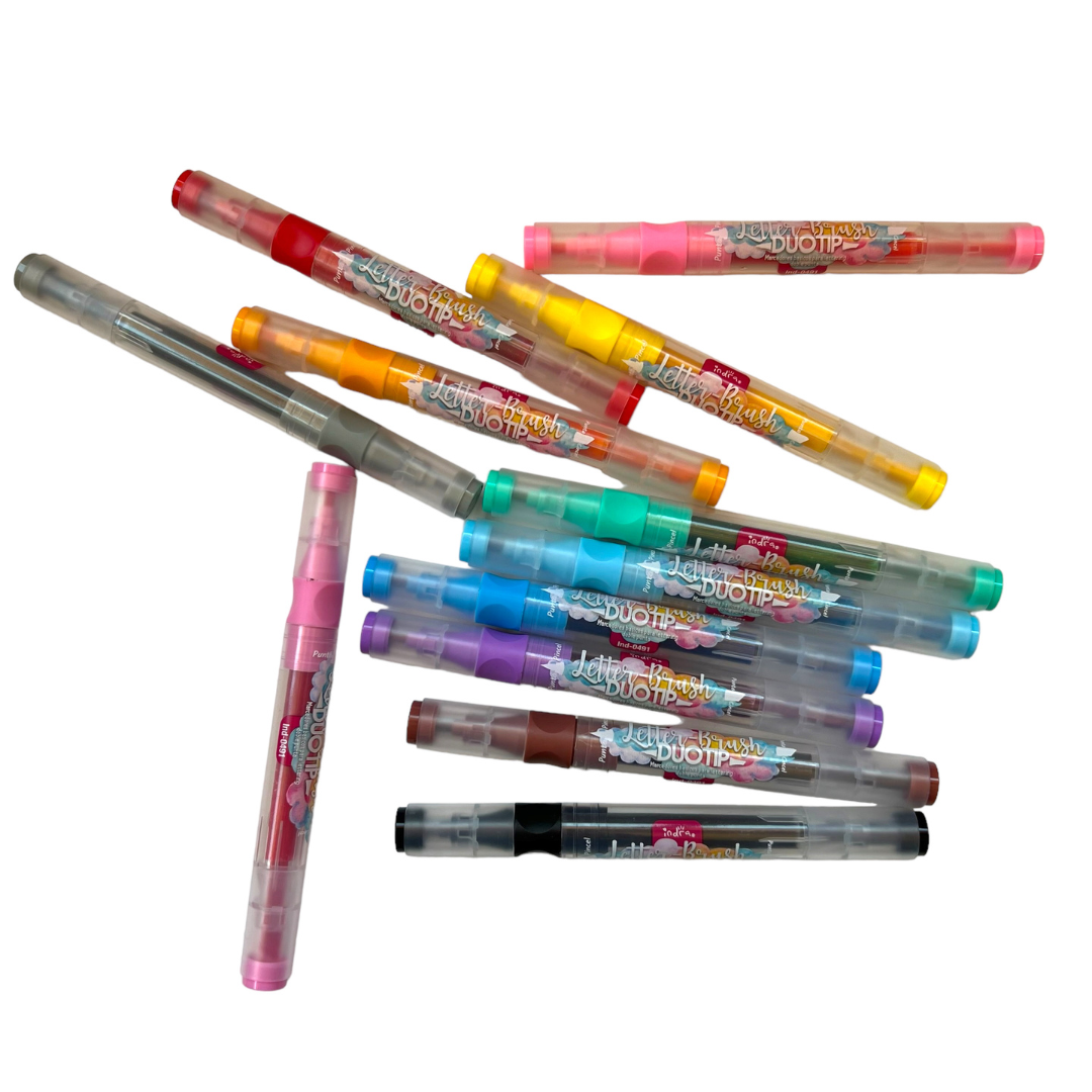 Marcadores para Lettering - DuoTip - Letter Brush