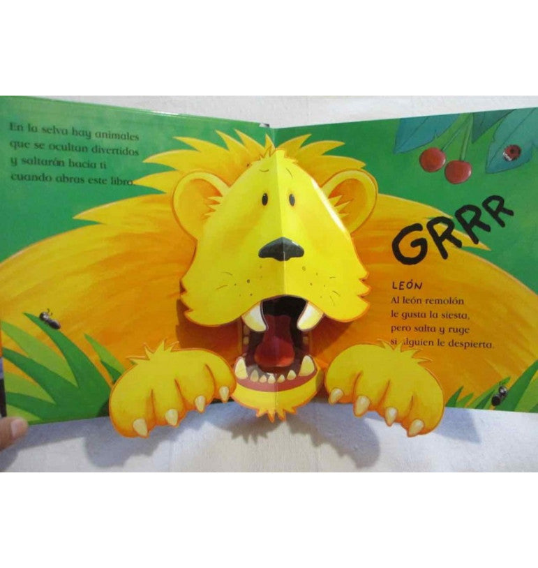 El León Remolón Libro POP UP