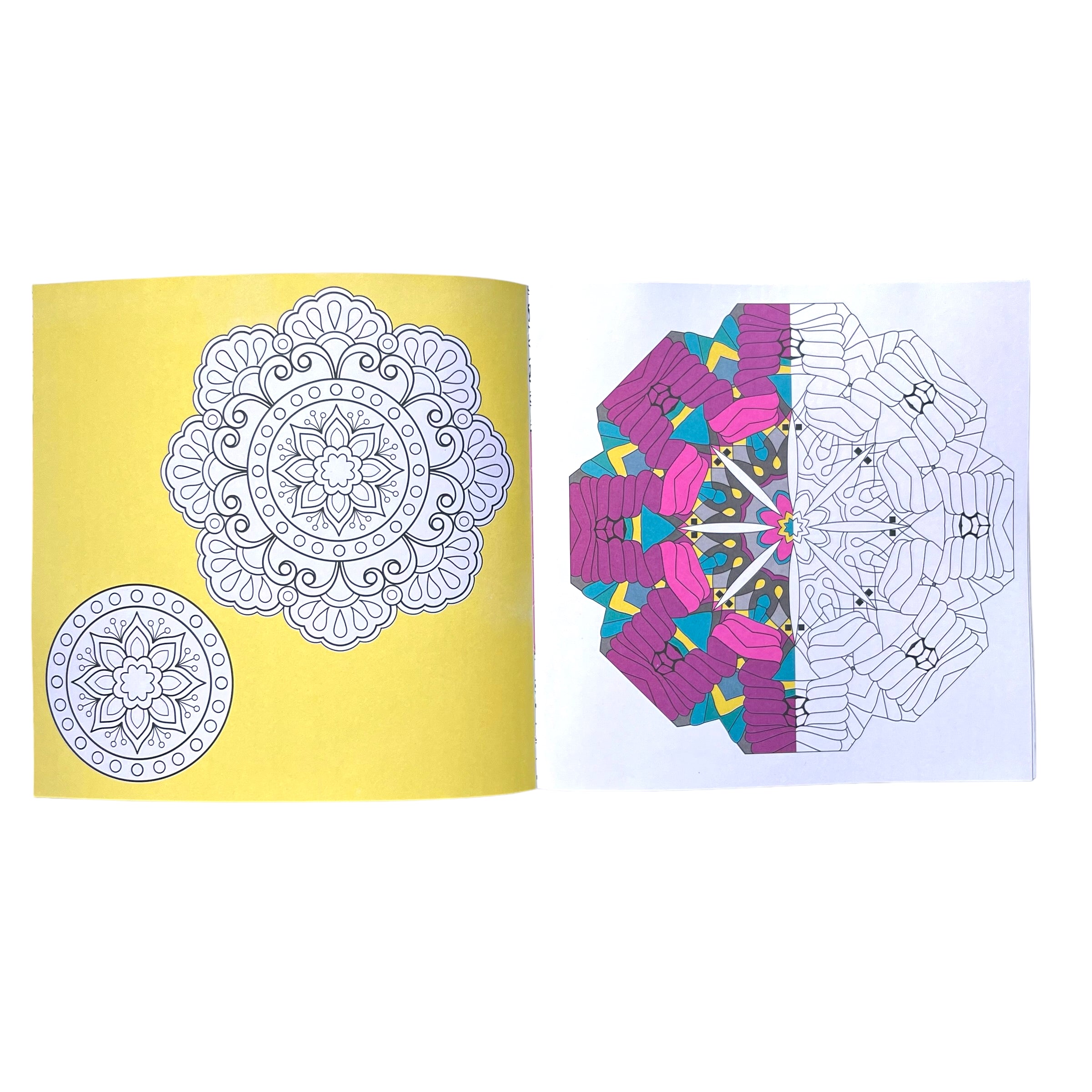Mandalas para colorear - Medita y colorea