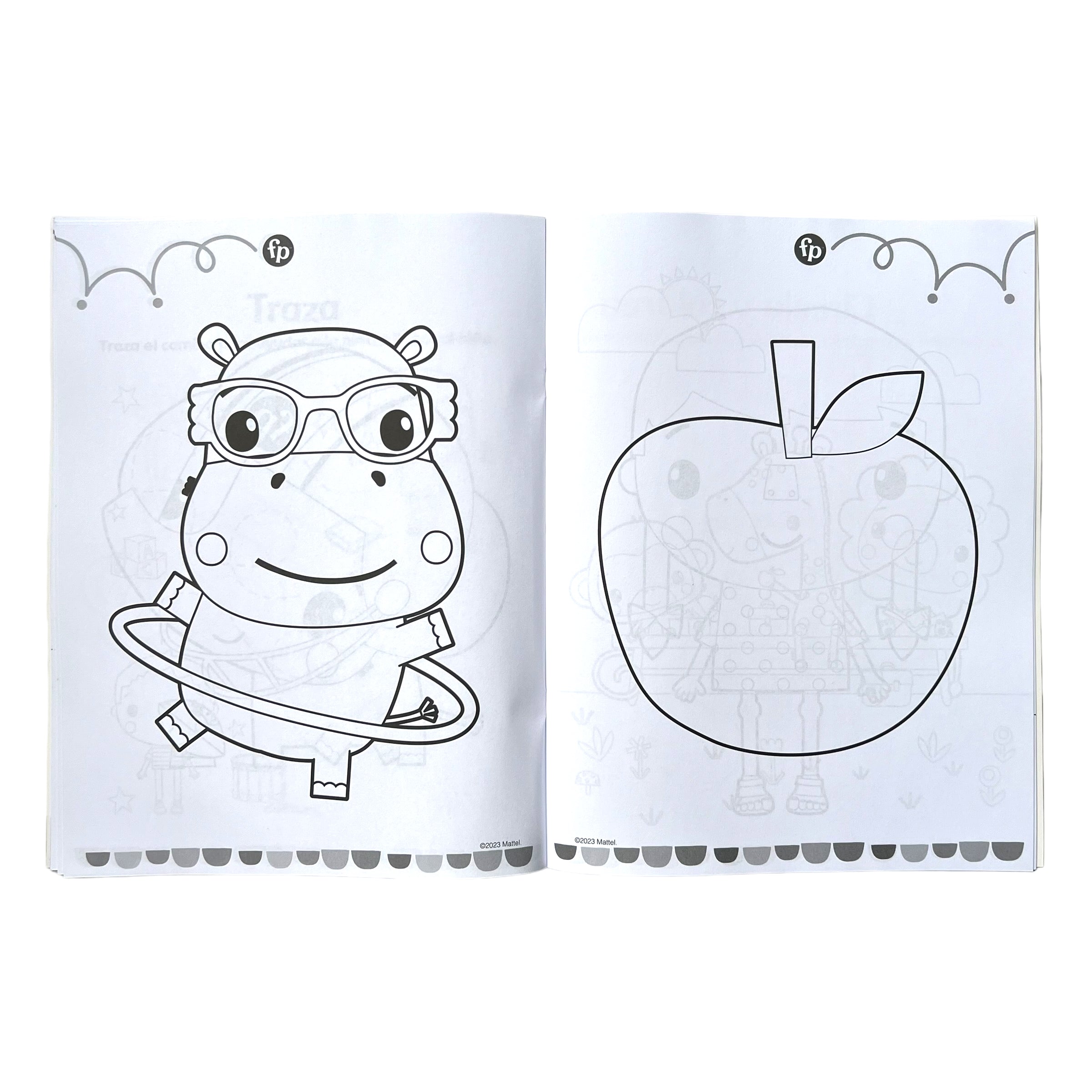 Libro para colorear Fisher Price Juguemos a colorear