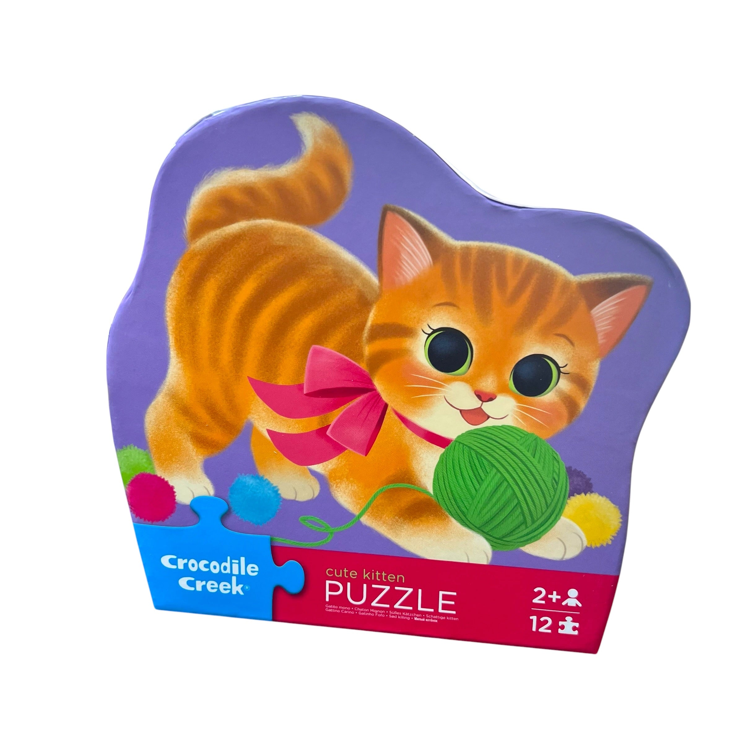 Rompecabezas JUMBO 12 Gatito