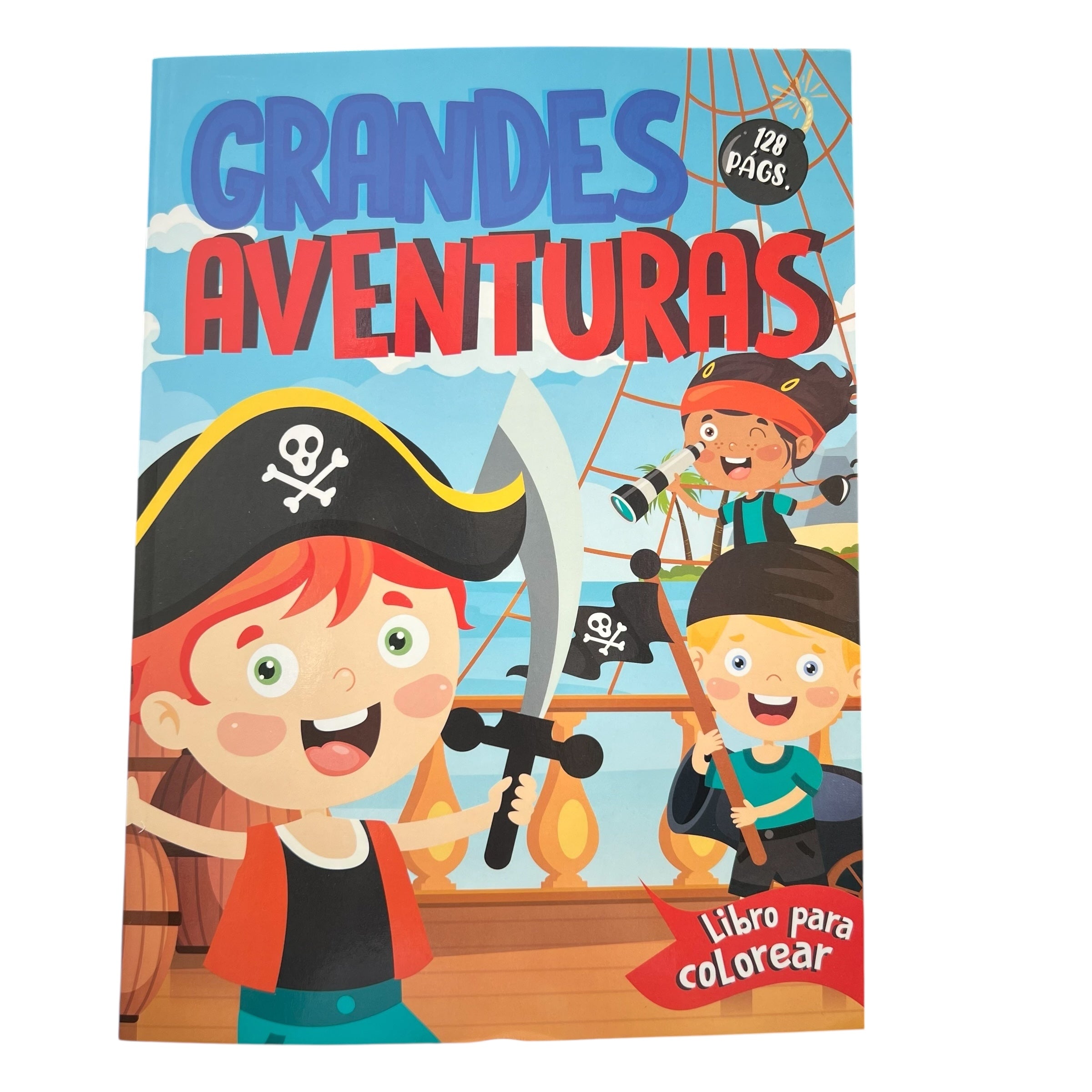 Libro para colorear Aventuras
