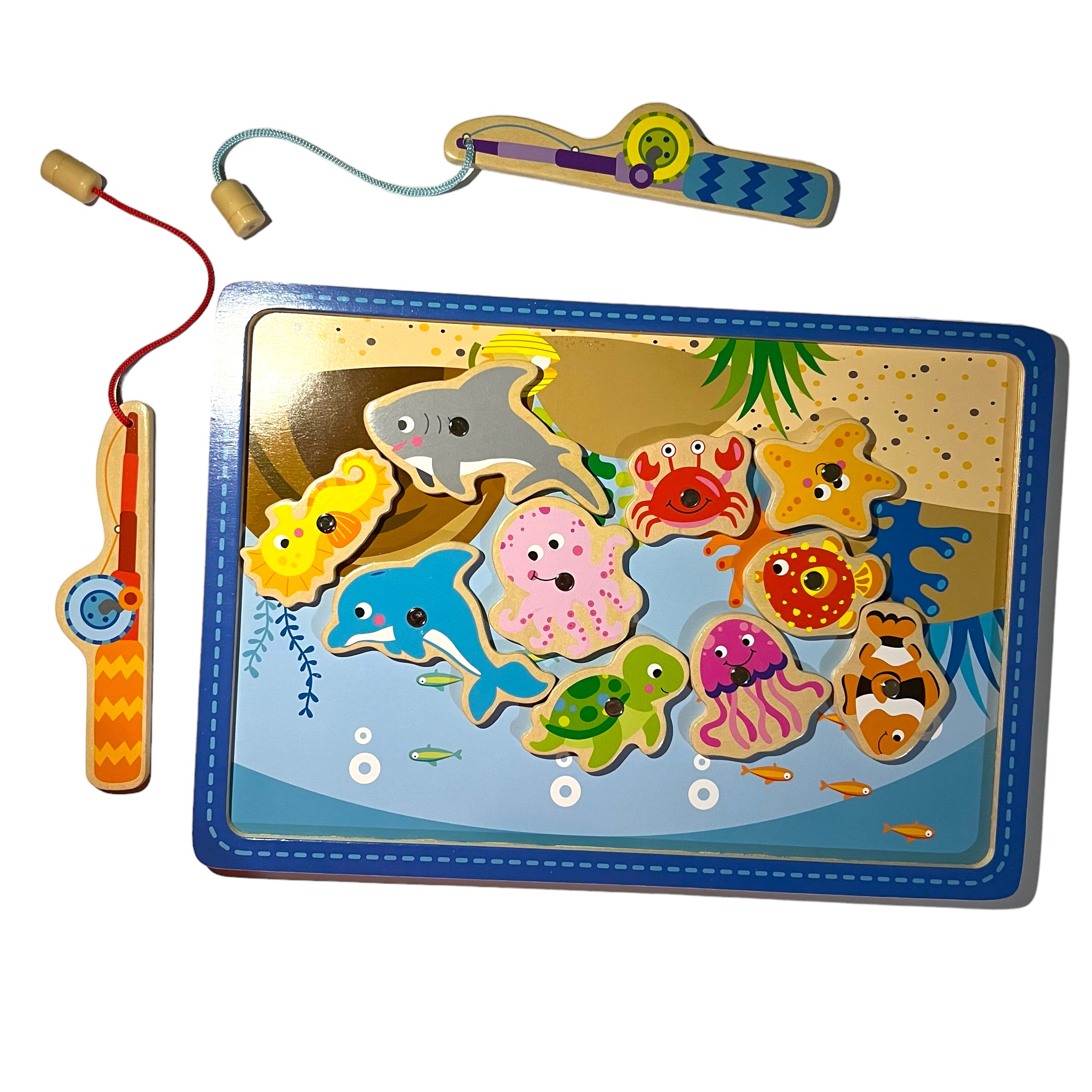 TABLERO DE PESCA FISHING GAME TOOKY TOYS IMAGIQ
