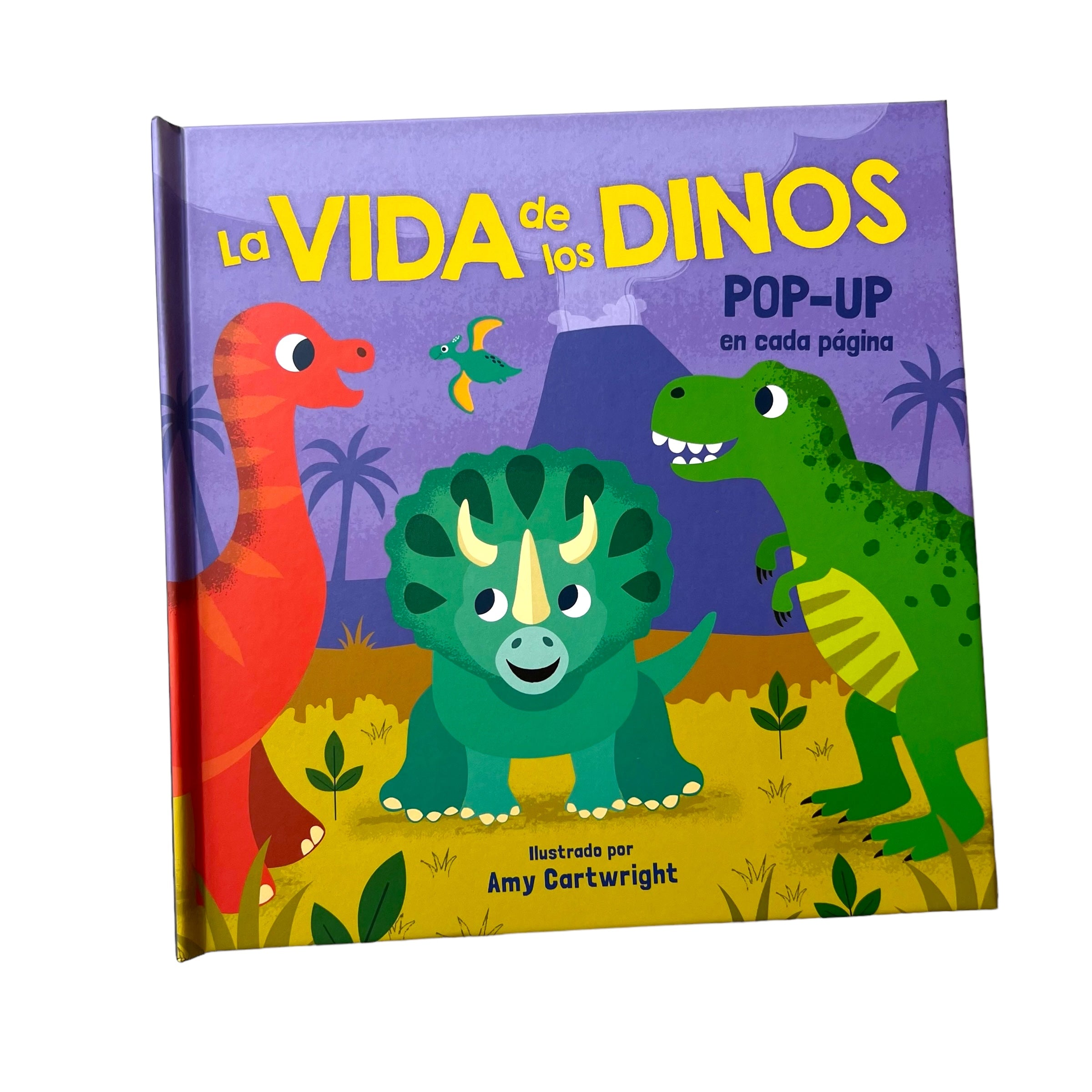 Libro corazón de cartón la vida de los dinos