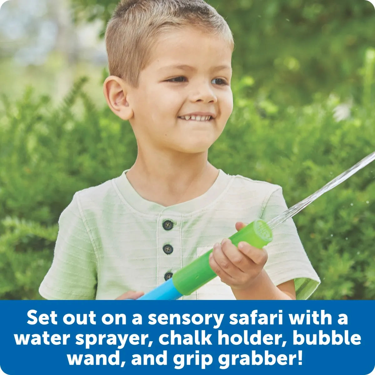 Herramientas sensoriales para exteriores de Helping Hands