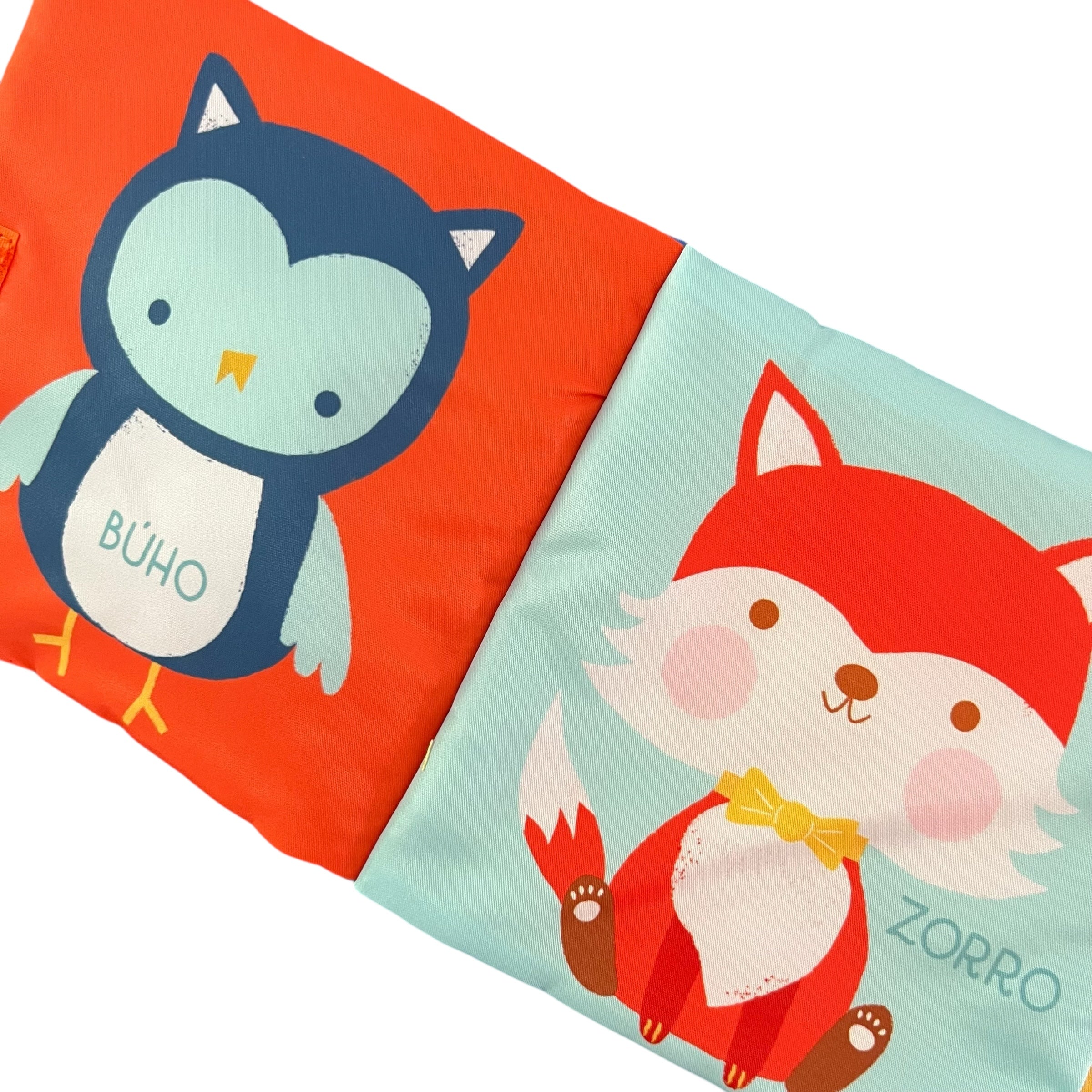 GATO - Libro de Tela con Sonaja y Mordedera