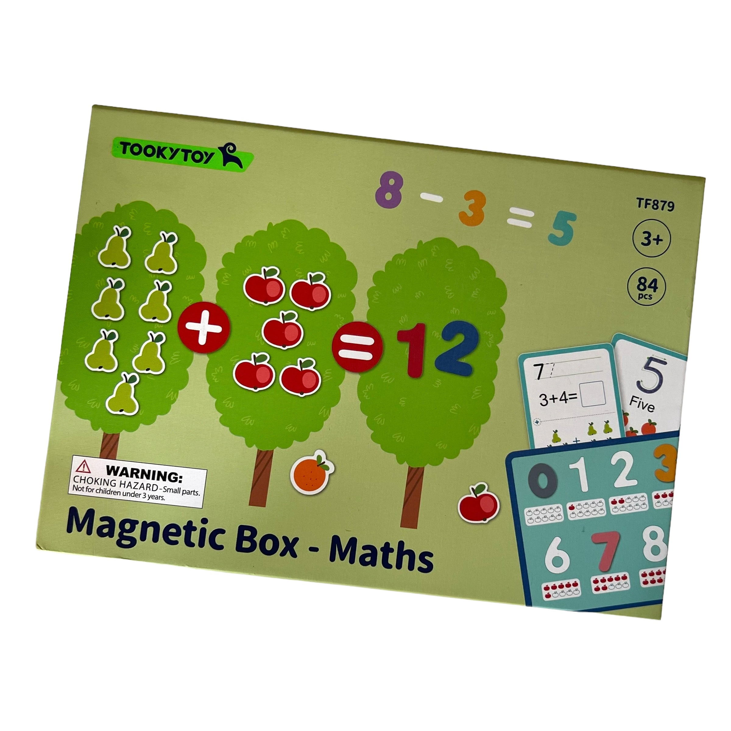 CAJA DE MATEMÁTICAS MAGNÉTICA - MAGNETIC BOX MATHS - TOOKY TOY