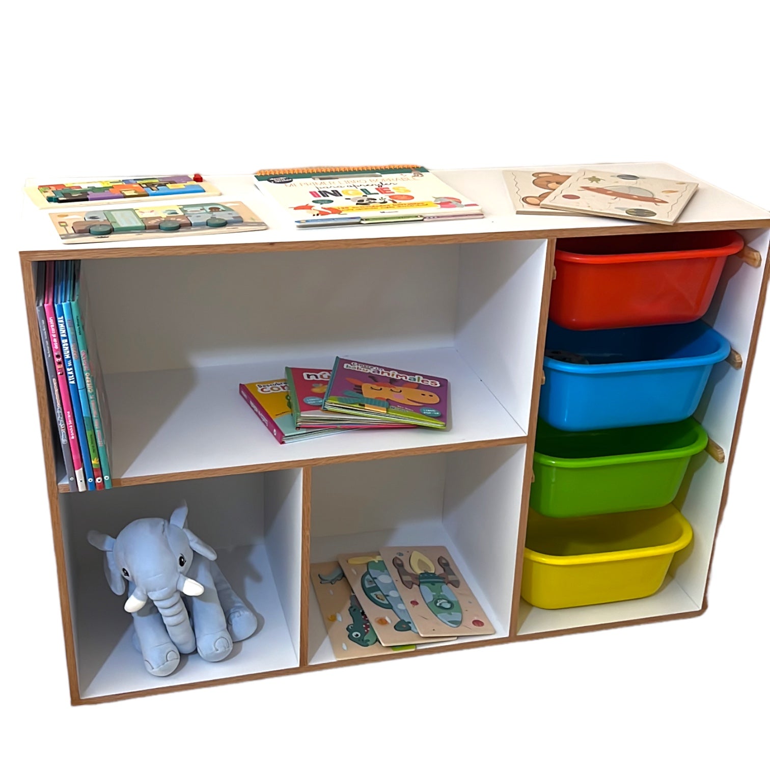 Organizador Blanco 4 Charolas