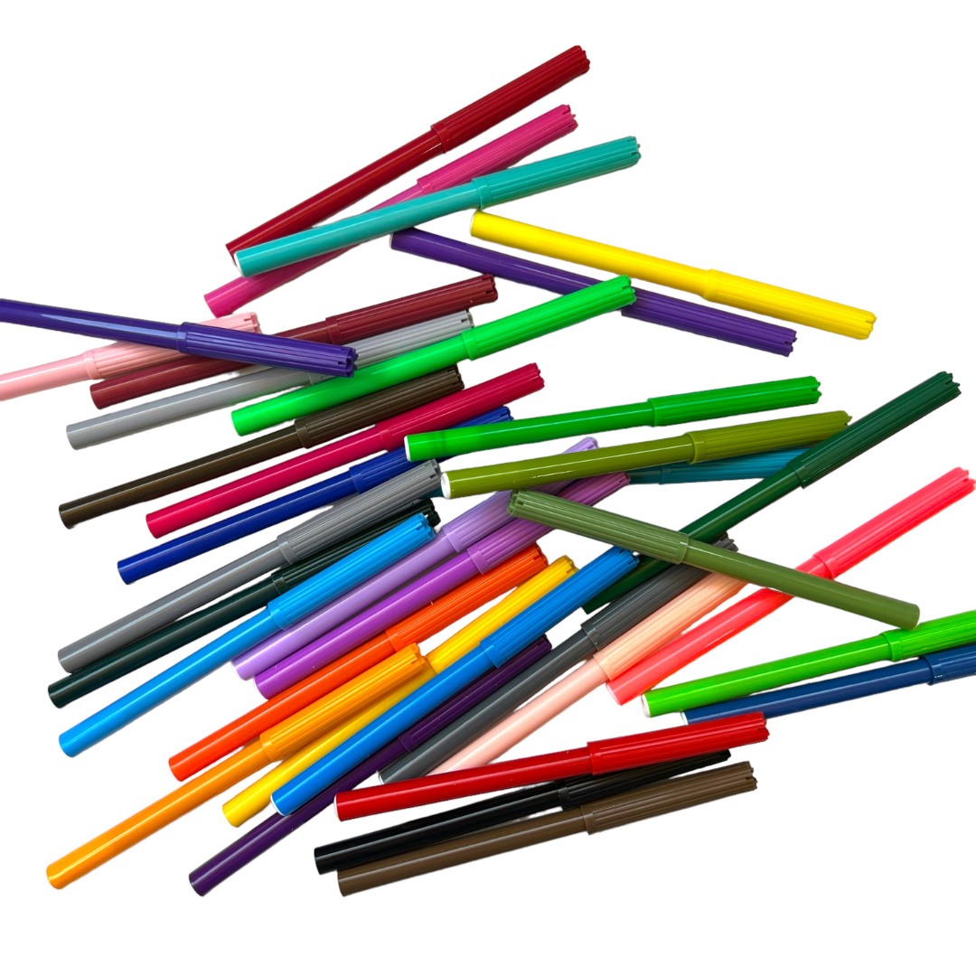 Plumones Escolares de Colores INDRA