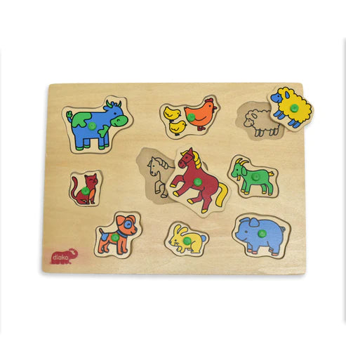 Rompecabezas de resaque Granja