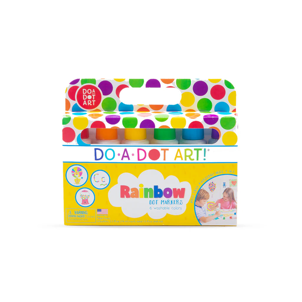 Marcadores de punto 6 piezas - Do-A-Dot Art Rainbow 6 Pack Dot Markers