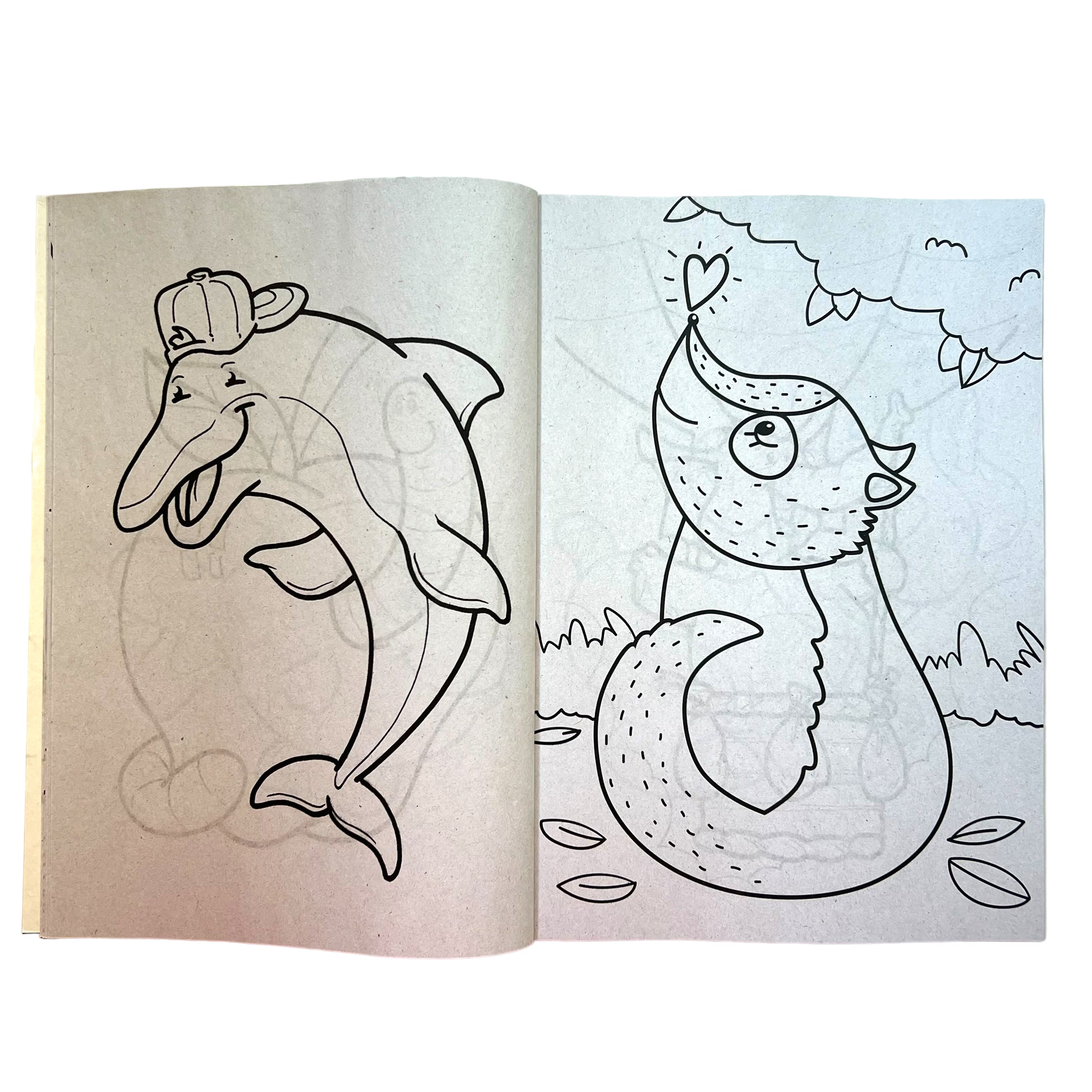 Libro para colorear Reino Animal