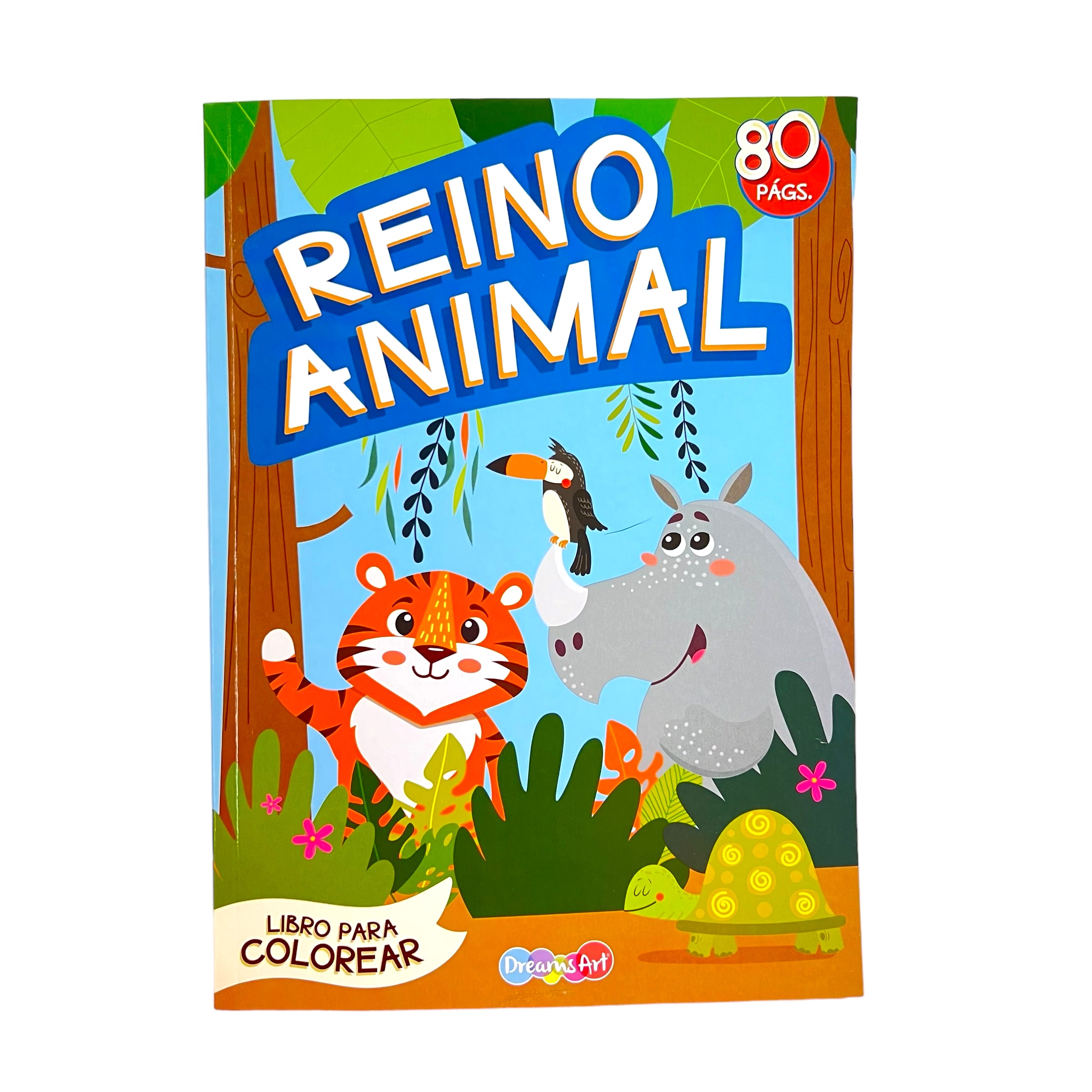Libro para colorear Reino Animal