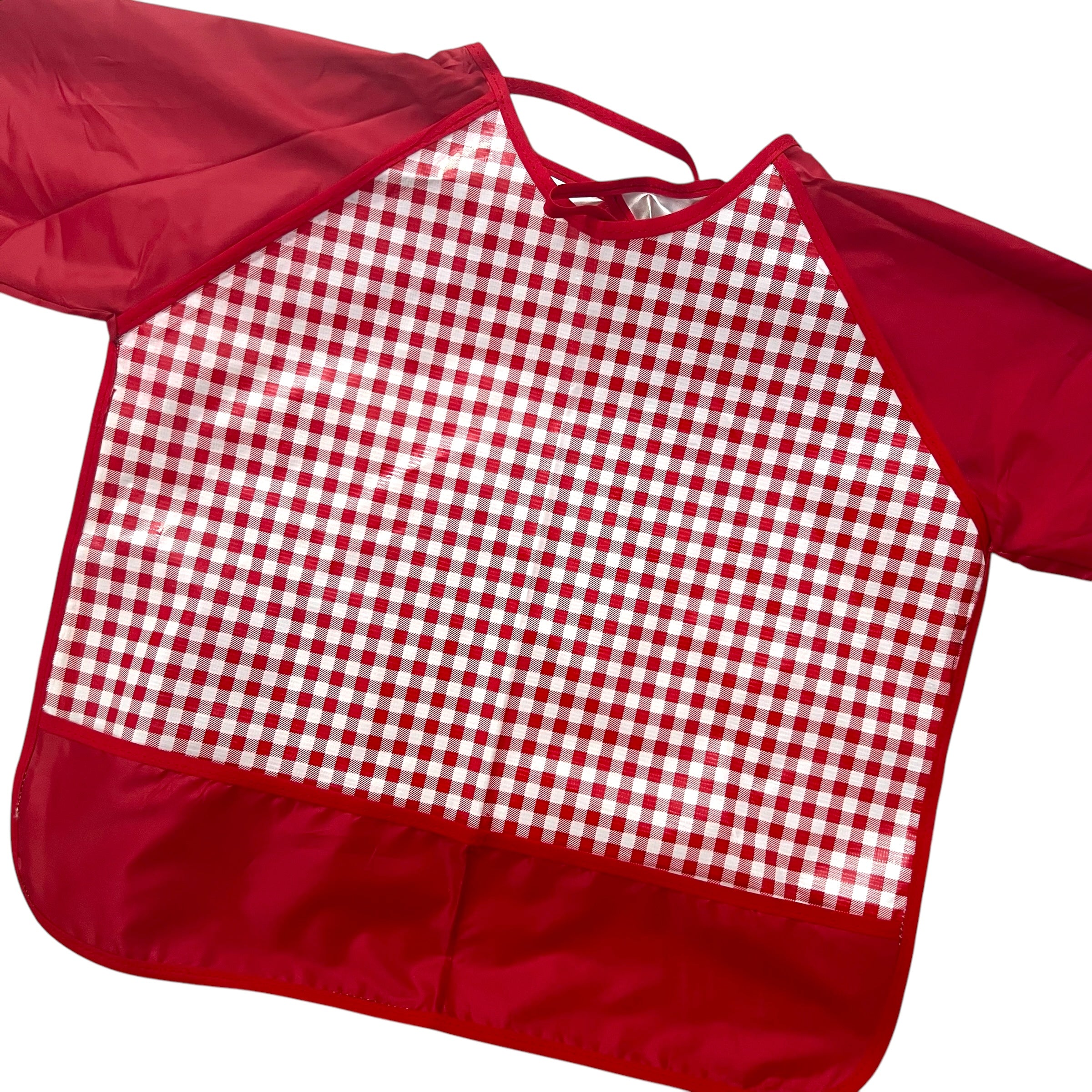 Bata plastificada manga larga