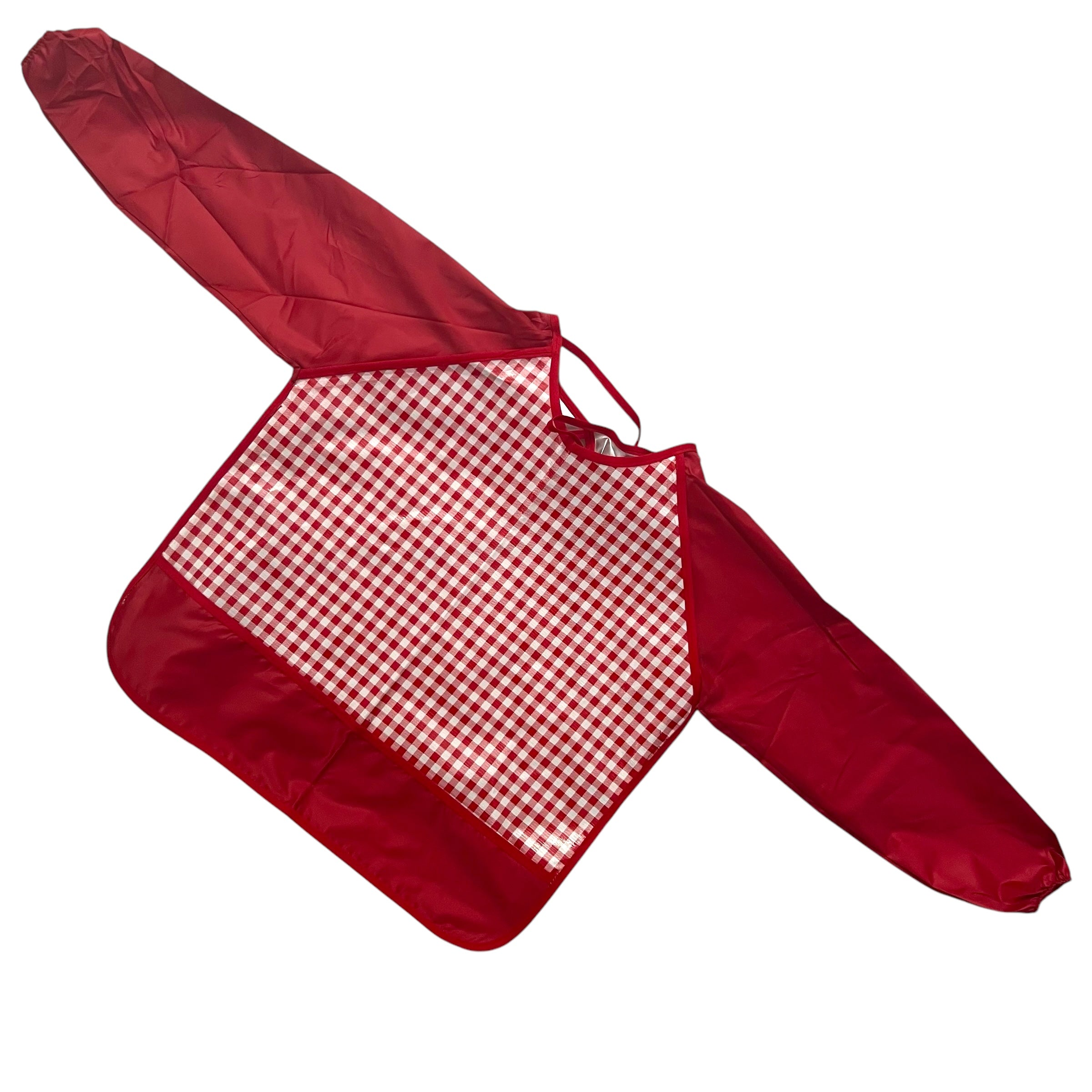 Bata plastificada manga larga