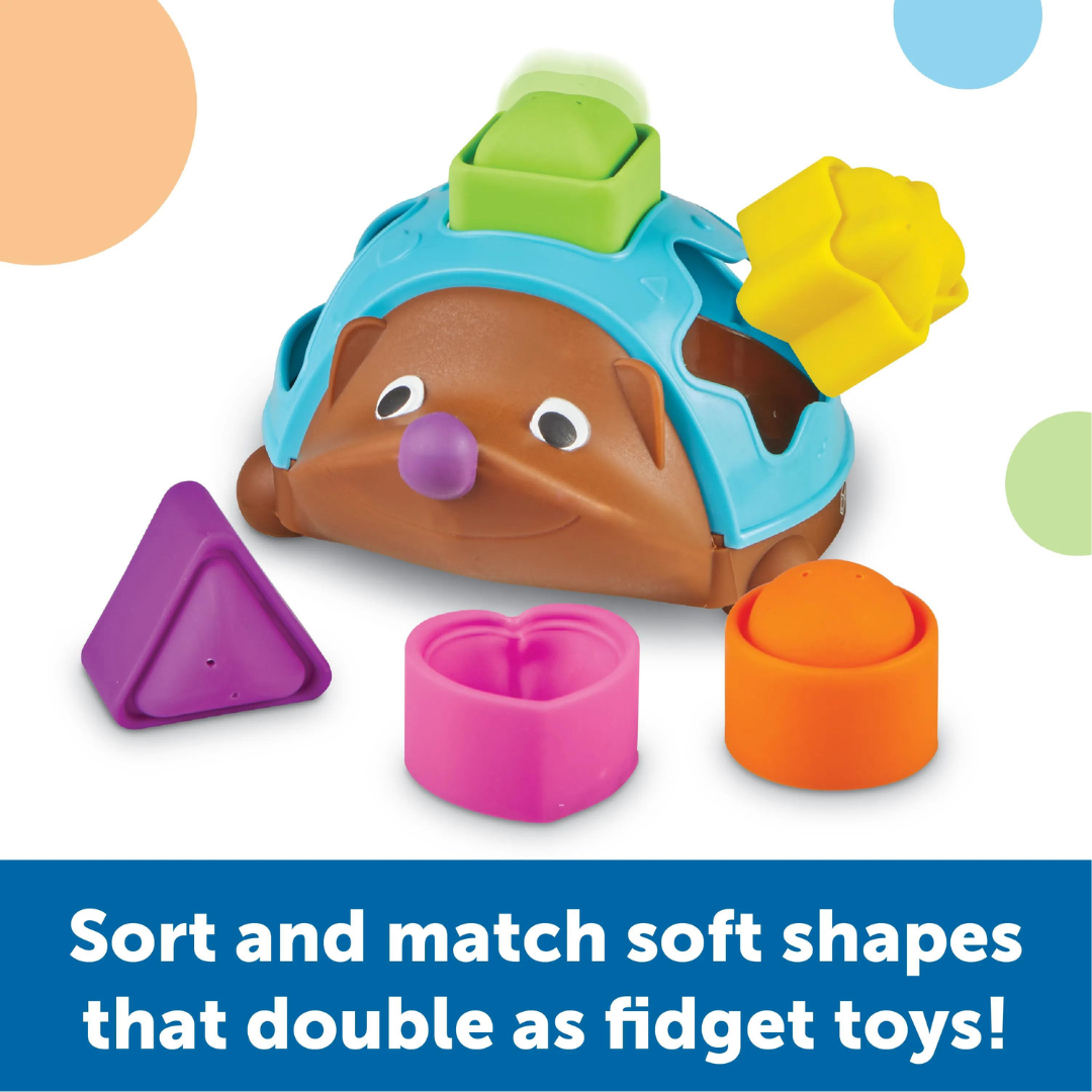 Clasificador de formas poppin' Spike The Fine Motor Hedgehog® -