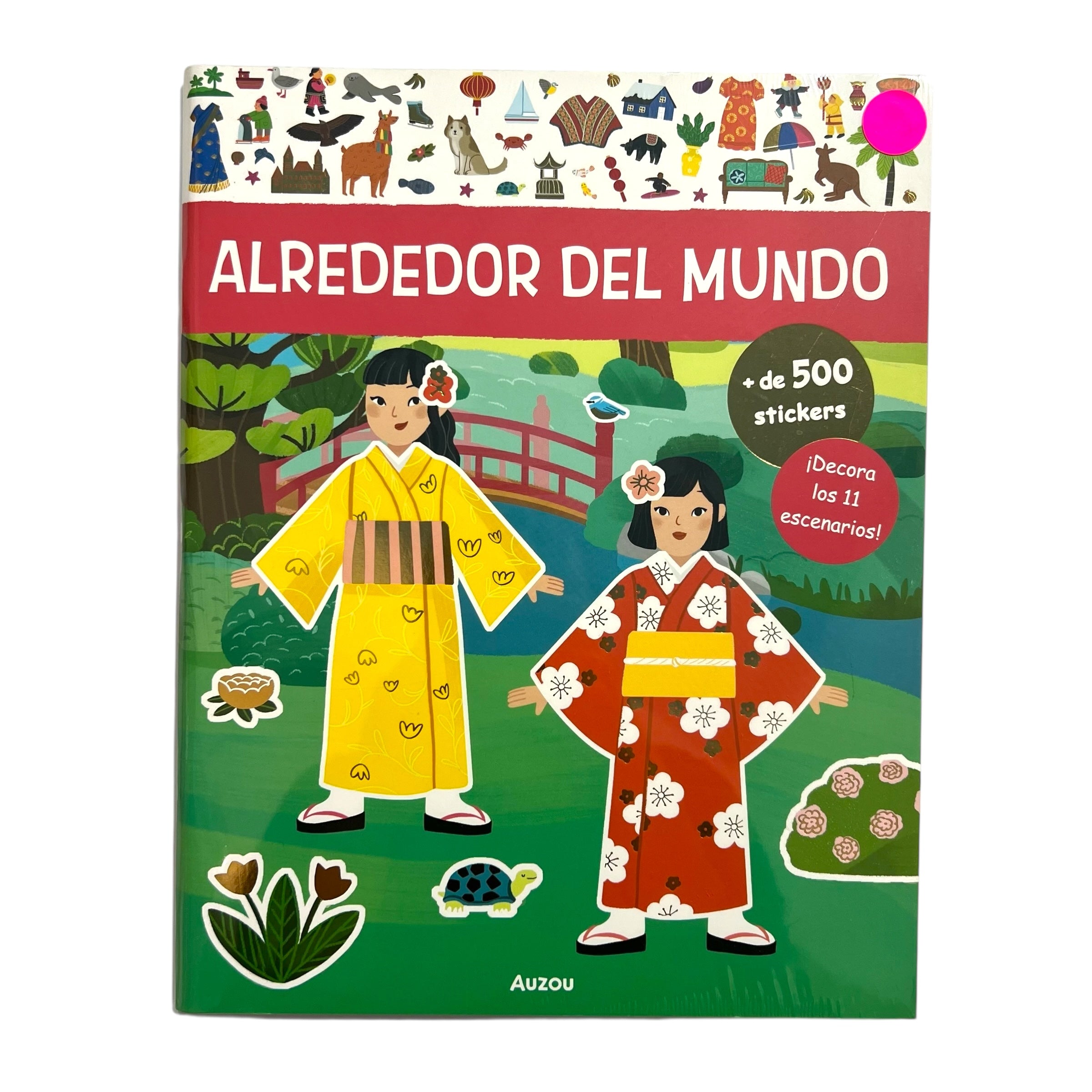 Libro de stickers - Alrededor del mundo