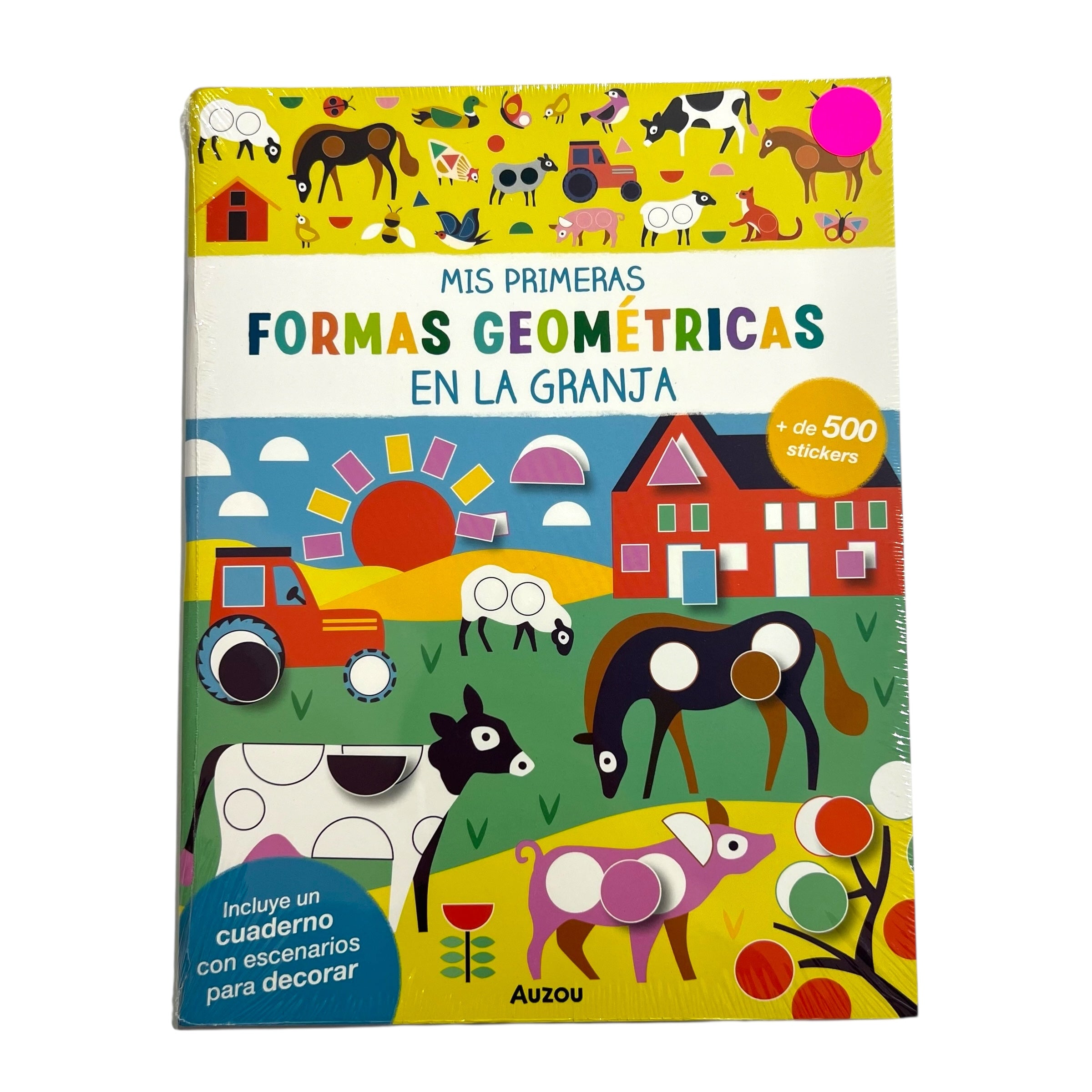 Libro de stickers - Mis primeras formas geométricas La Granja