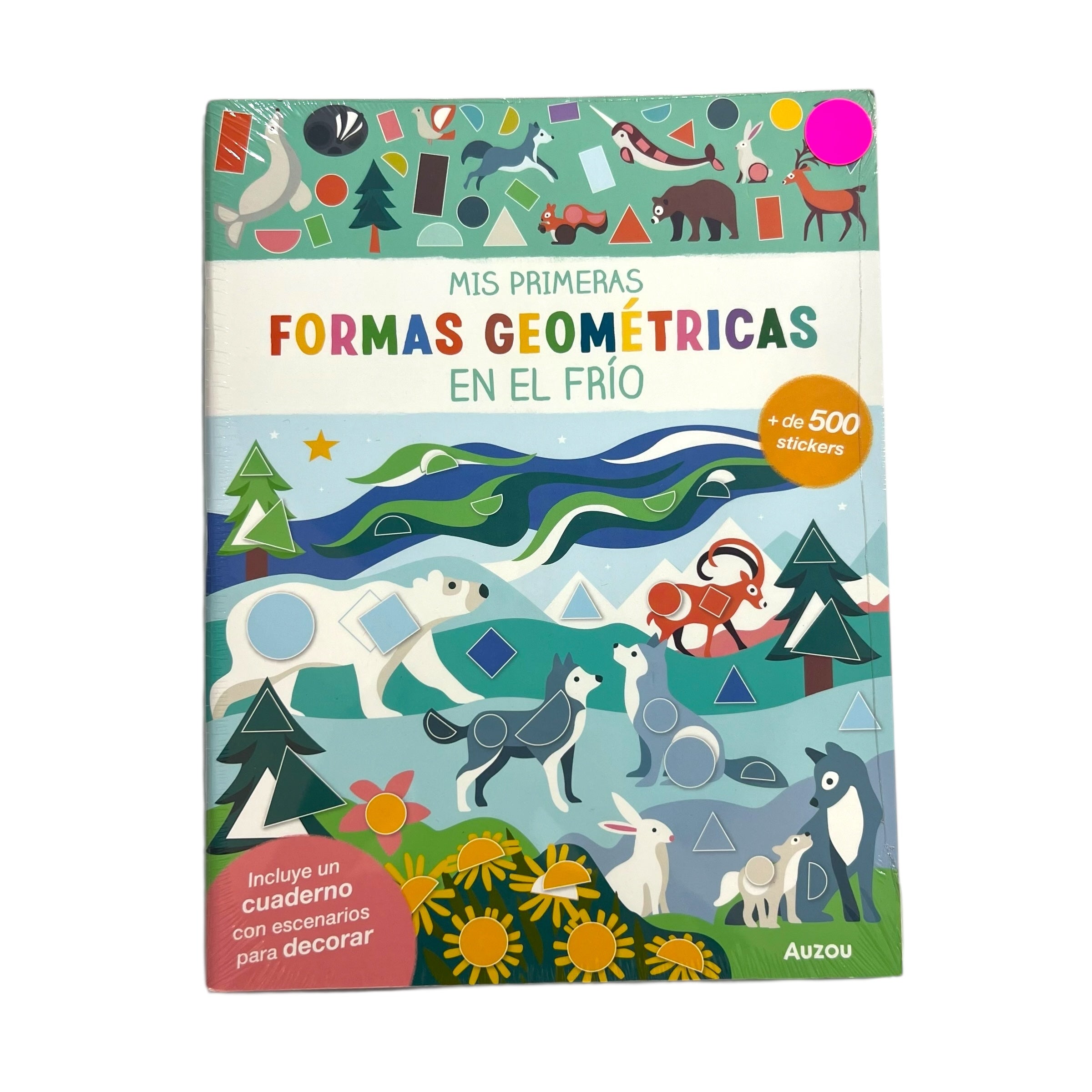 Libro de stickers - Mis primeras formas geométricas en el frio