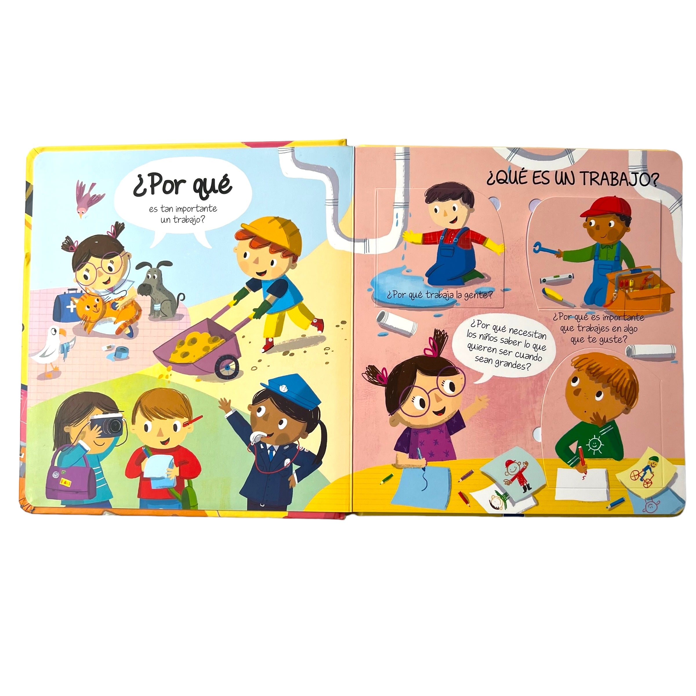 Cuento Por qué? Mi trabajo ideal - Preguntas y respuestas para niños pequeños