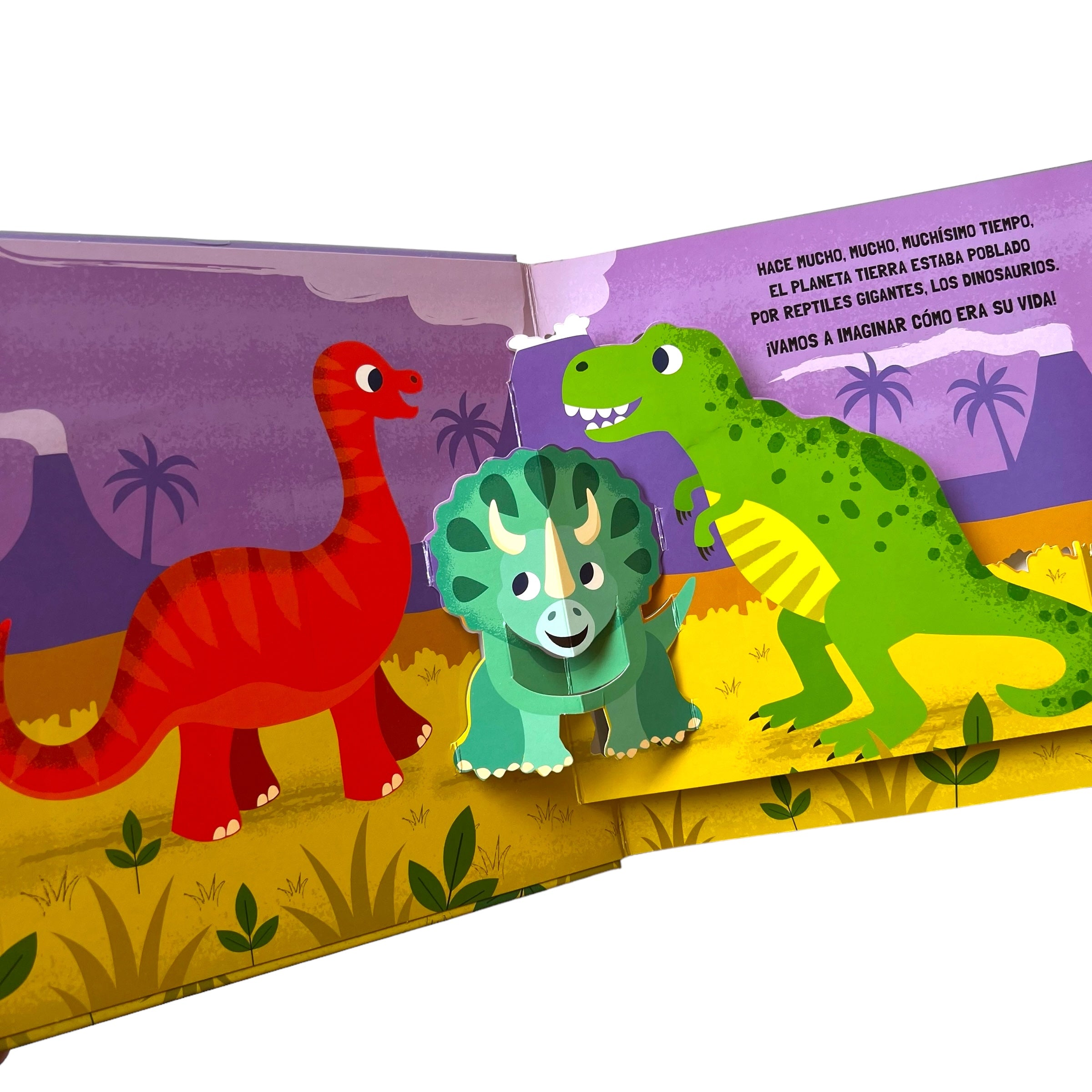 Libro corazón de cartón la vida de los dinos