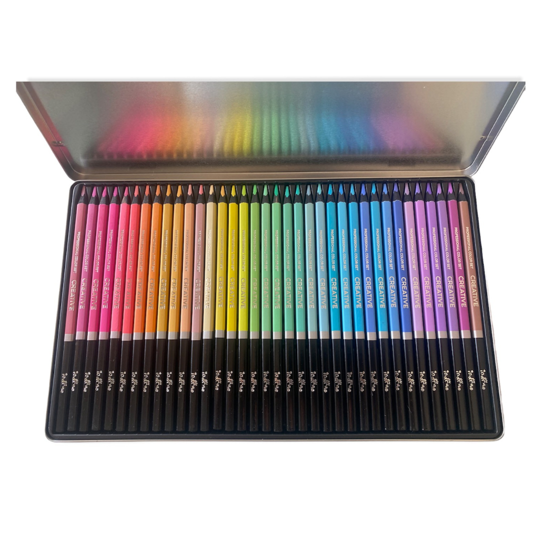 36 colores profesionales de color pastel