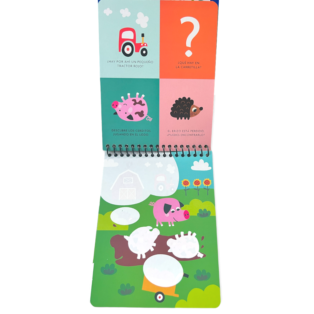 Colorea con agua GRANJA