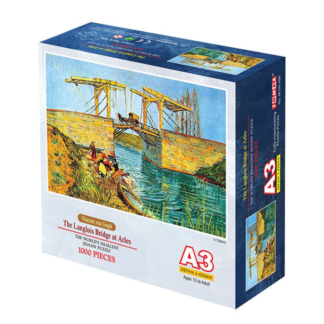 Mini Rompecabezas The Langlois Bridge at Arles - 1000 piezas