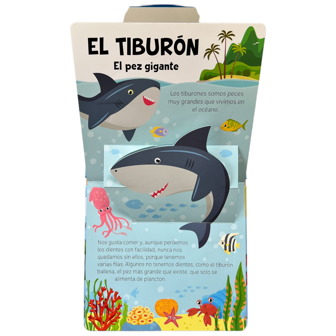 Animales del Mar - Libro Baby Pop-Up