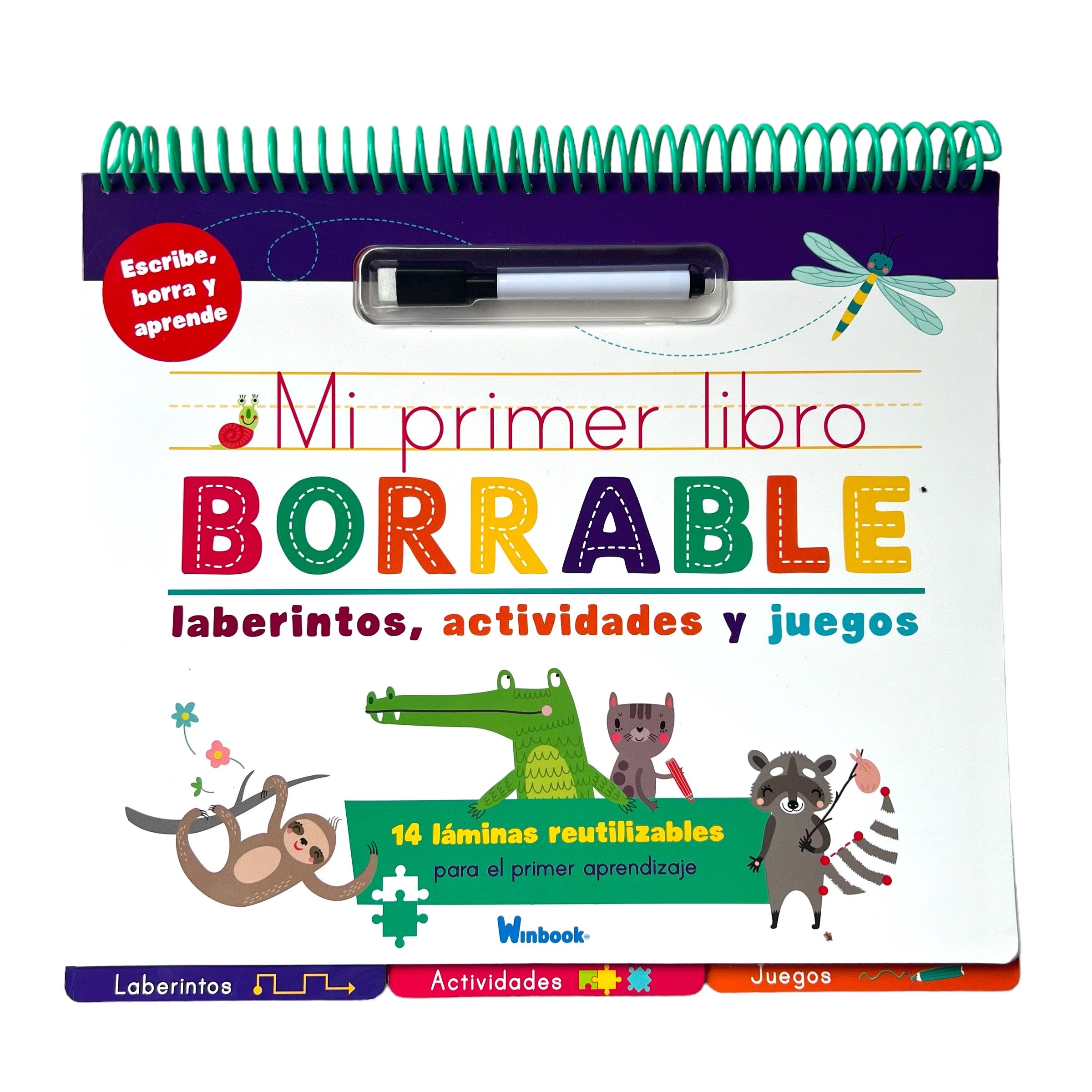 Mi Primer Libro Borrable Laberintos, actividades y juegos