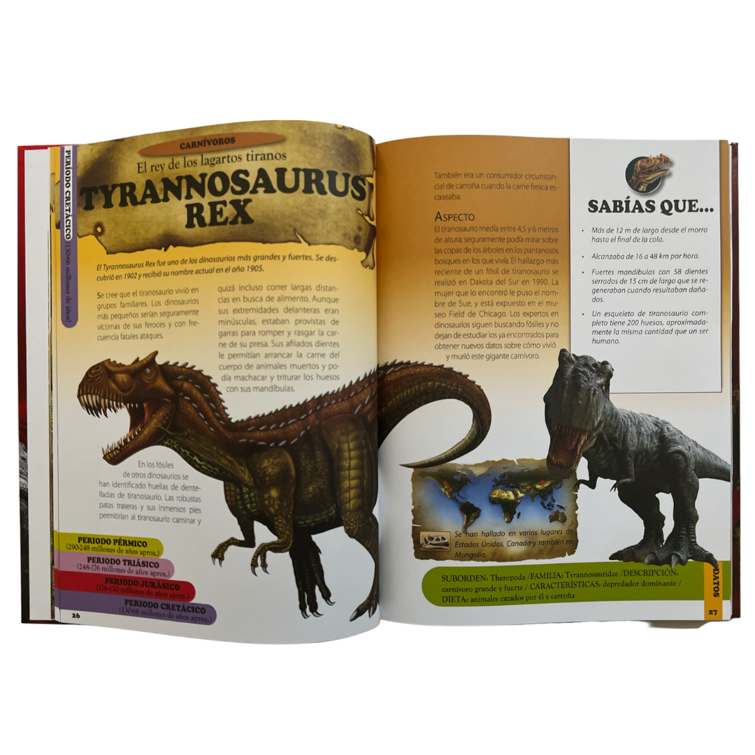 Libro Enciclopedia de los Dinosaurios