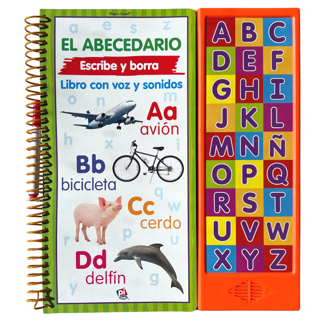 El Abecedario escribe y borra - Libro con Voz y Sonidos