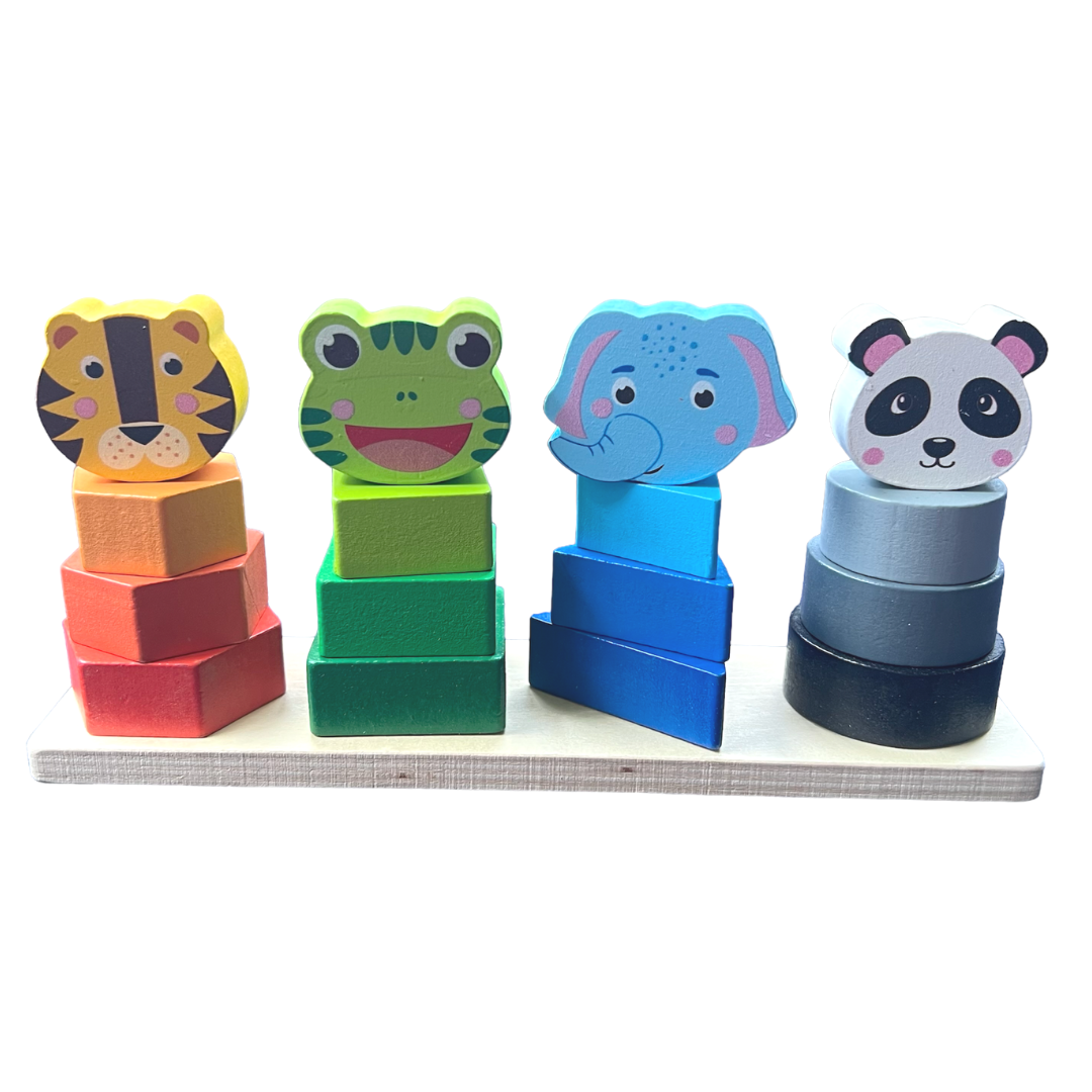 Apiladora de Animales y Figuras