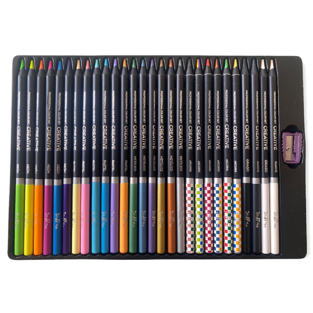 Colores Profesionales Creative Quetzal 28 piezas -INDRA