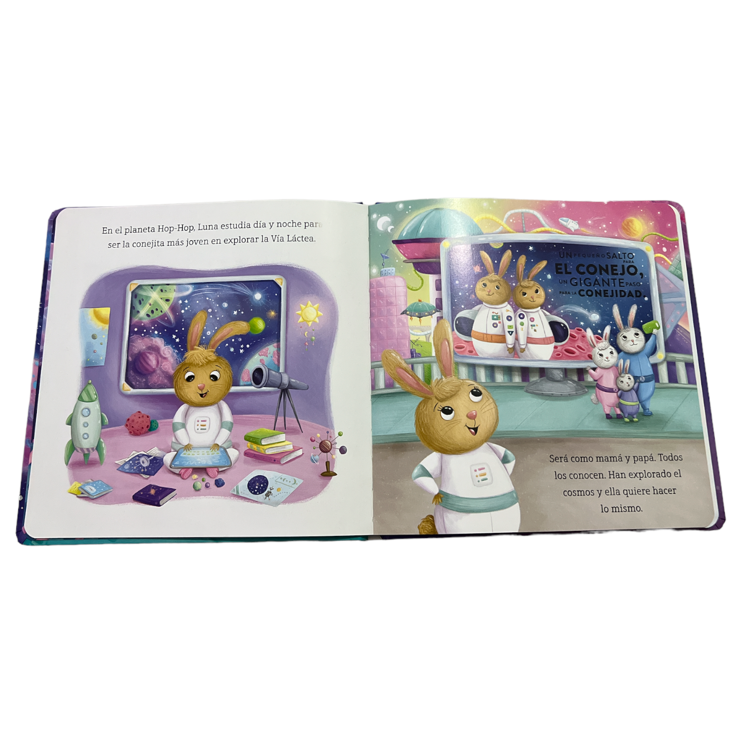 Libro Luna y su Primera Misión Espacial