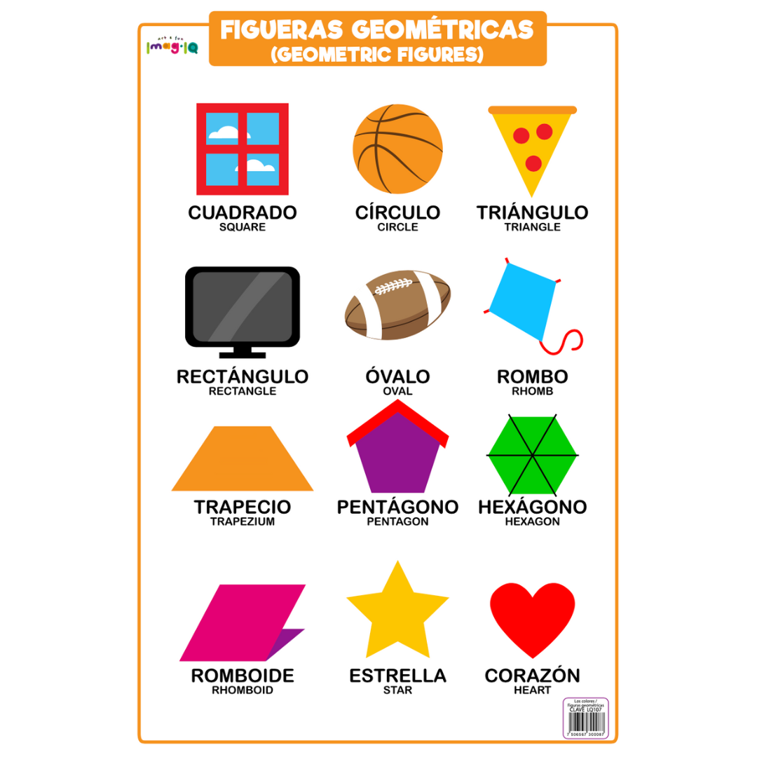 Geometric Shapes and Colors POSTER
