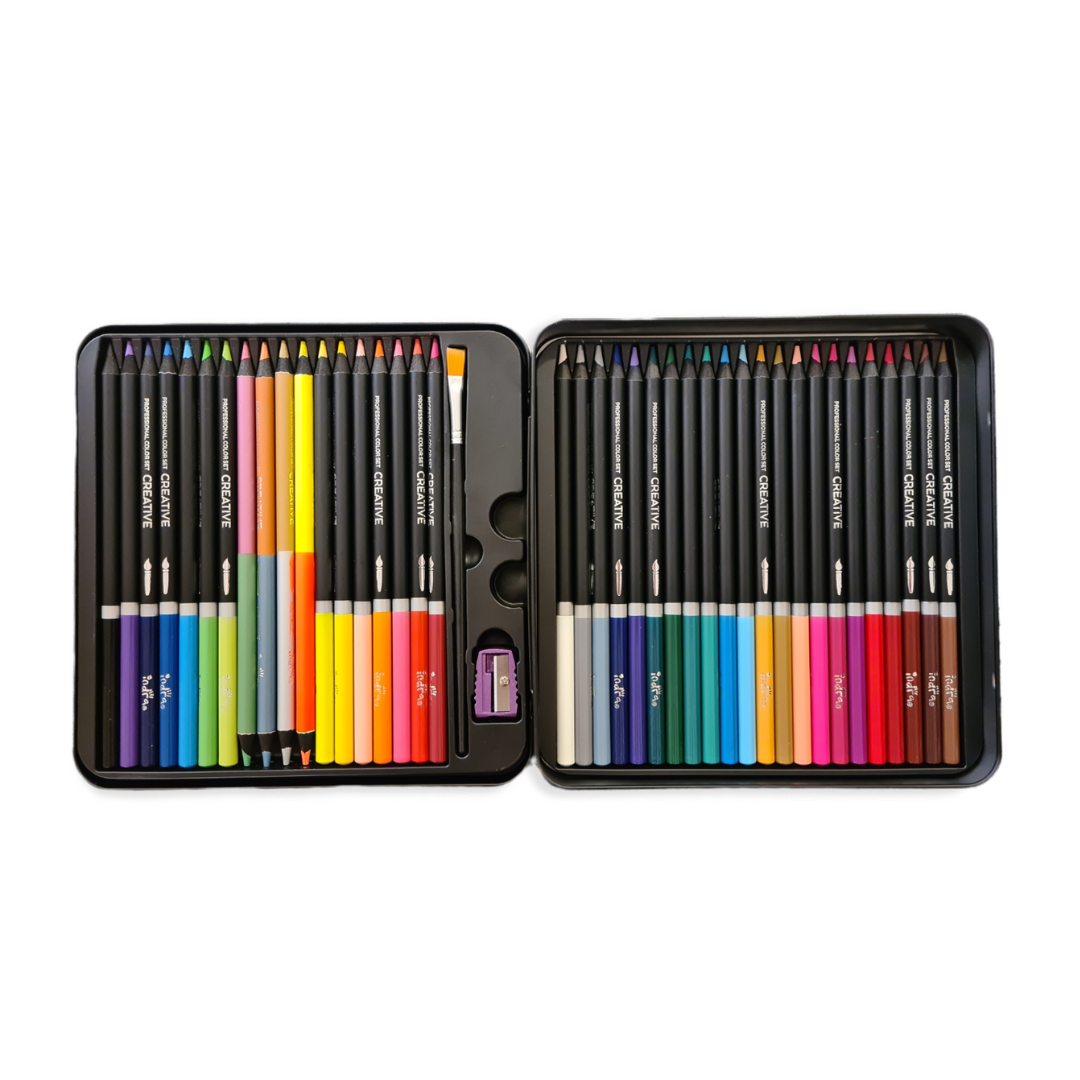 36 Colores acuareleables - Acuarela