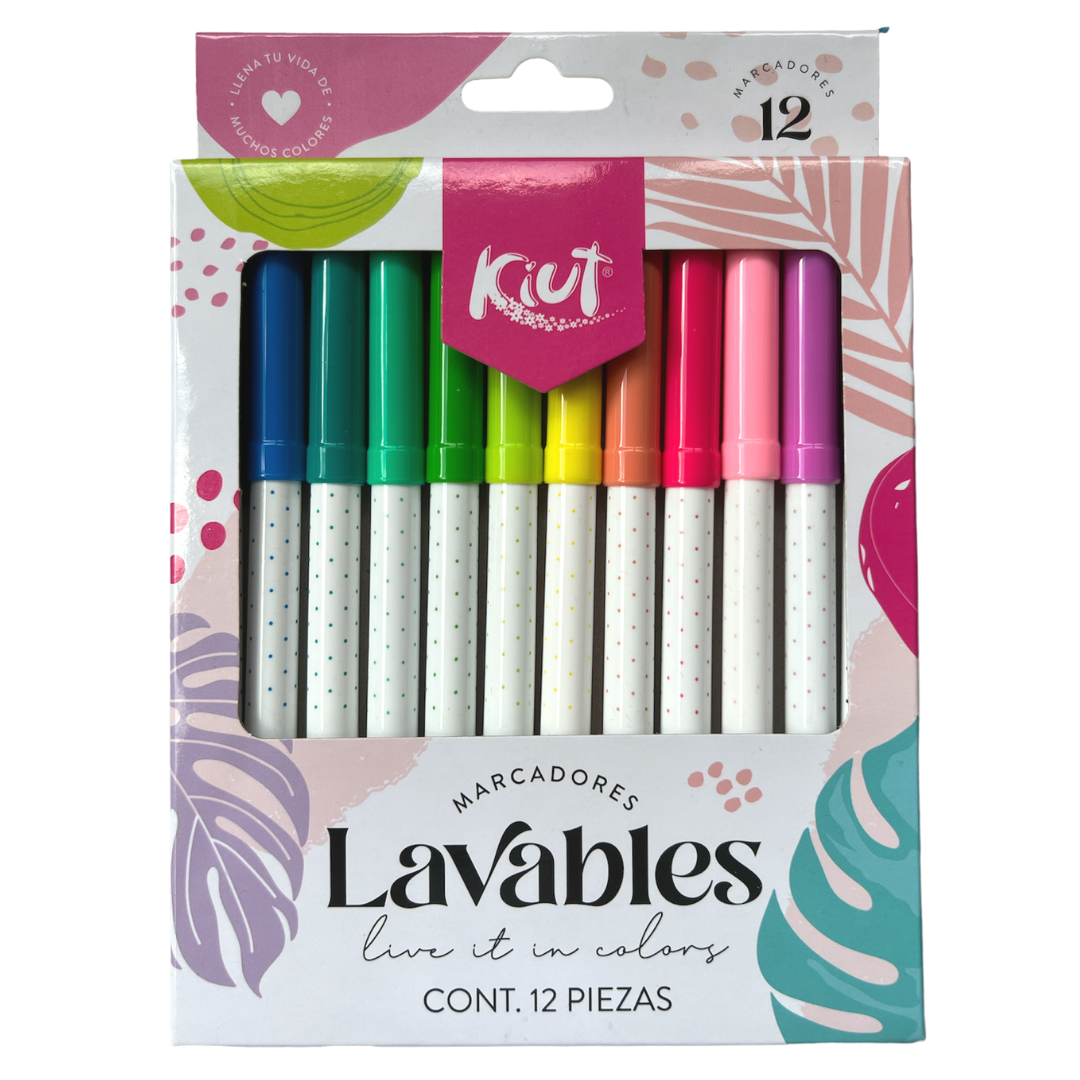 Marcadores Lavables KIUT