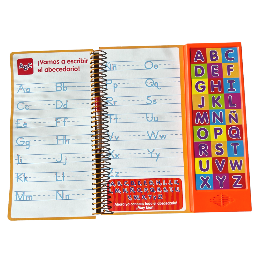 El Abecedario escribe y borra - Libro con Voz y Sonidos