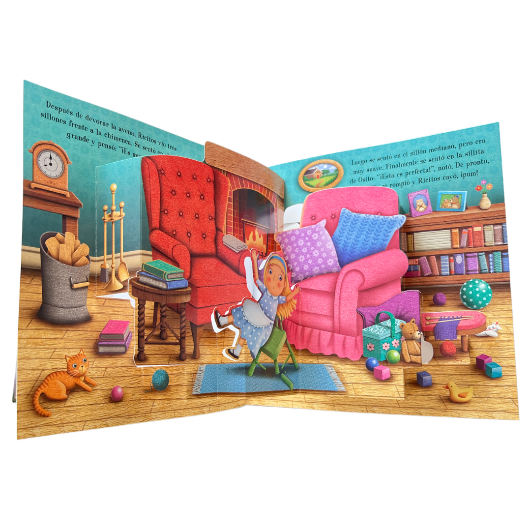 Libro Ricitos de Oro POP UP