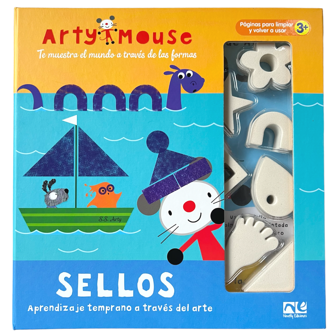 Sellos - Libro de Actividades Arty Mouse